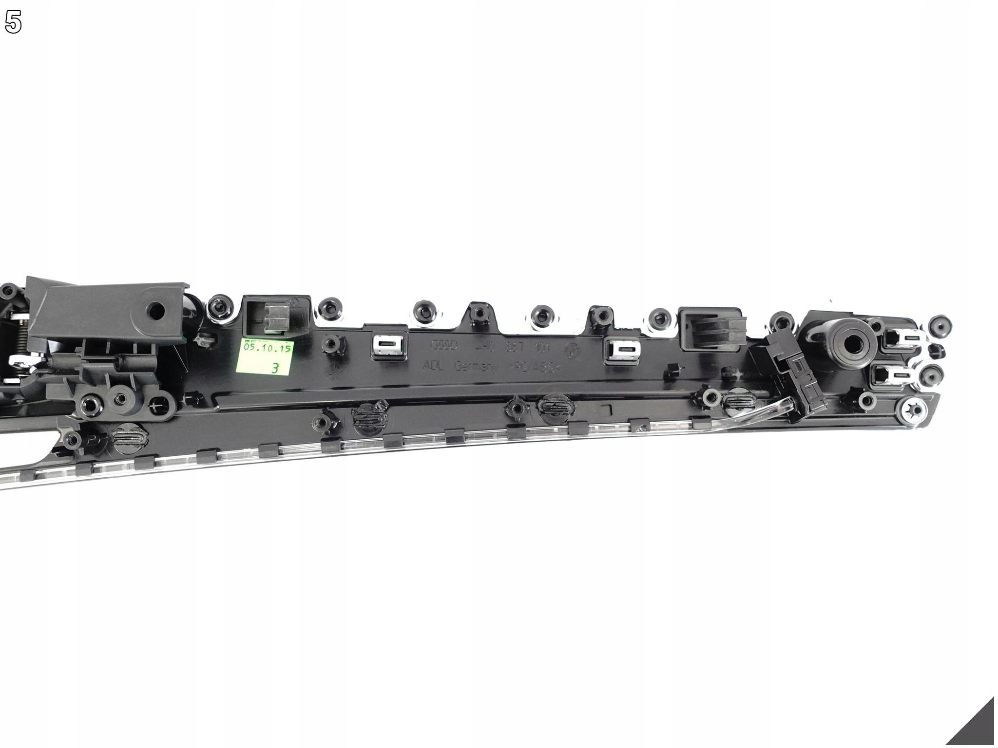 AUDI A8 S8 4H0 D4 LIFT 13-17 LISTWA DEKOR DRZWI LEWA PRZÓD KLAMKA GQ2 AUDI A8 S8 4H0 D4 LIFT 13-17 LISTWA DEKOR DRZWI LEWA PRZÓD KLAMKA GQ2 - obrazek 6