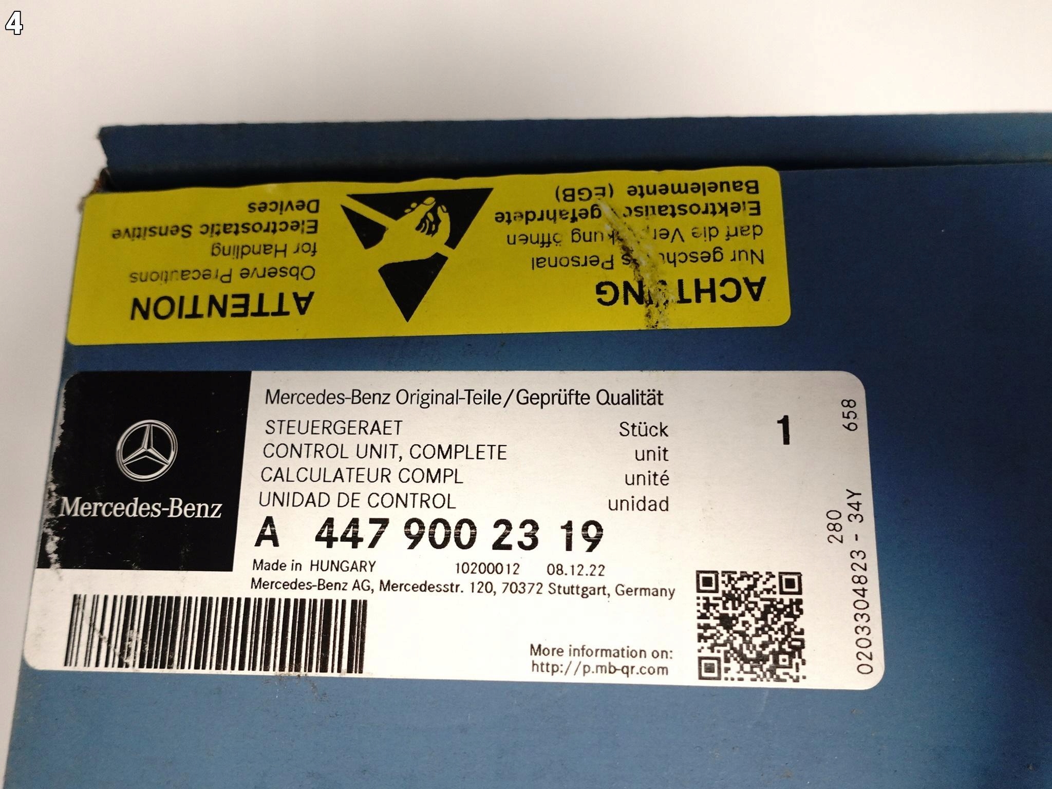 MERCEDES V-KLASA W447 VITO RADAR CZUJNIK SENSOR DISTRONIC MODUŁ ACC MERCEDES V-KLASA W447 VITO RADAR CZUJNIK SENSOR DISTRONIC MODUŁ ACC - obrazek 5