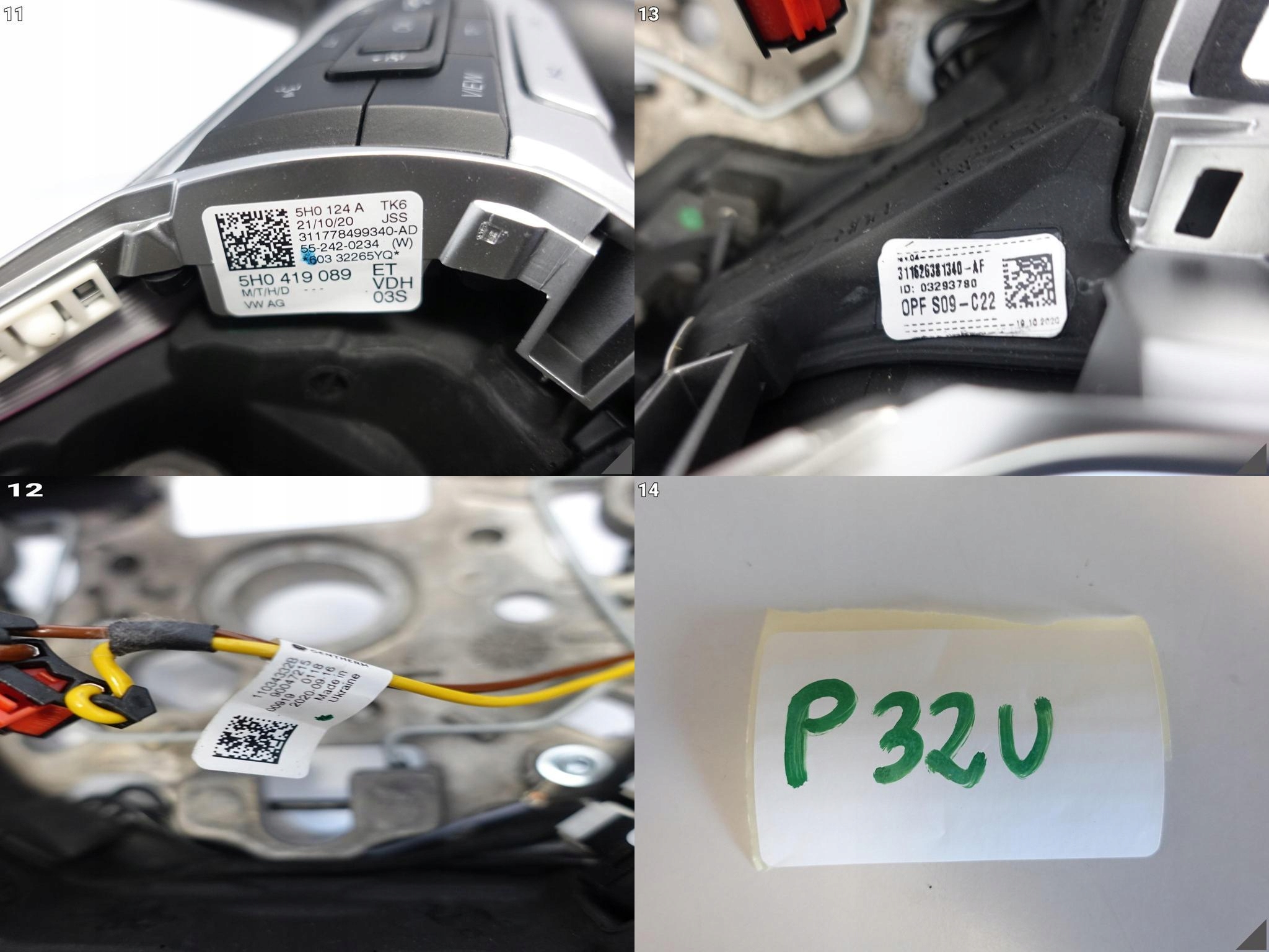 VW GOLF VIII 8 5H0 PASSAT 3G0 B8 TIGUAN KIEROWNICA MULTIFUNKCYJNA ŁOPATKI VW GOLF VIII 8 5H0 PASSAT 3G0 B8 TIGUAN KIEROWNICA MULTIFUNKCYJNA ŁOPATKI - obrazek 12
