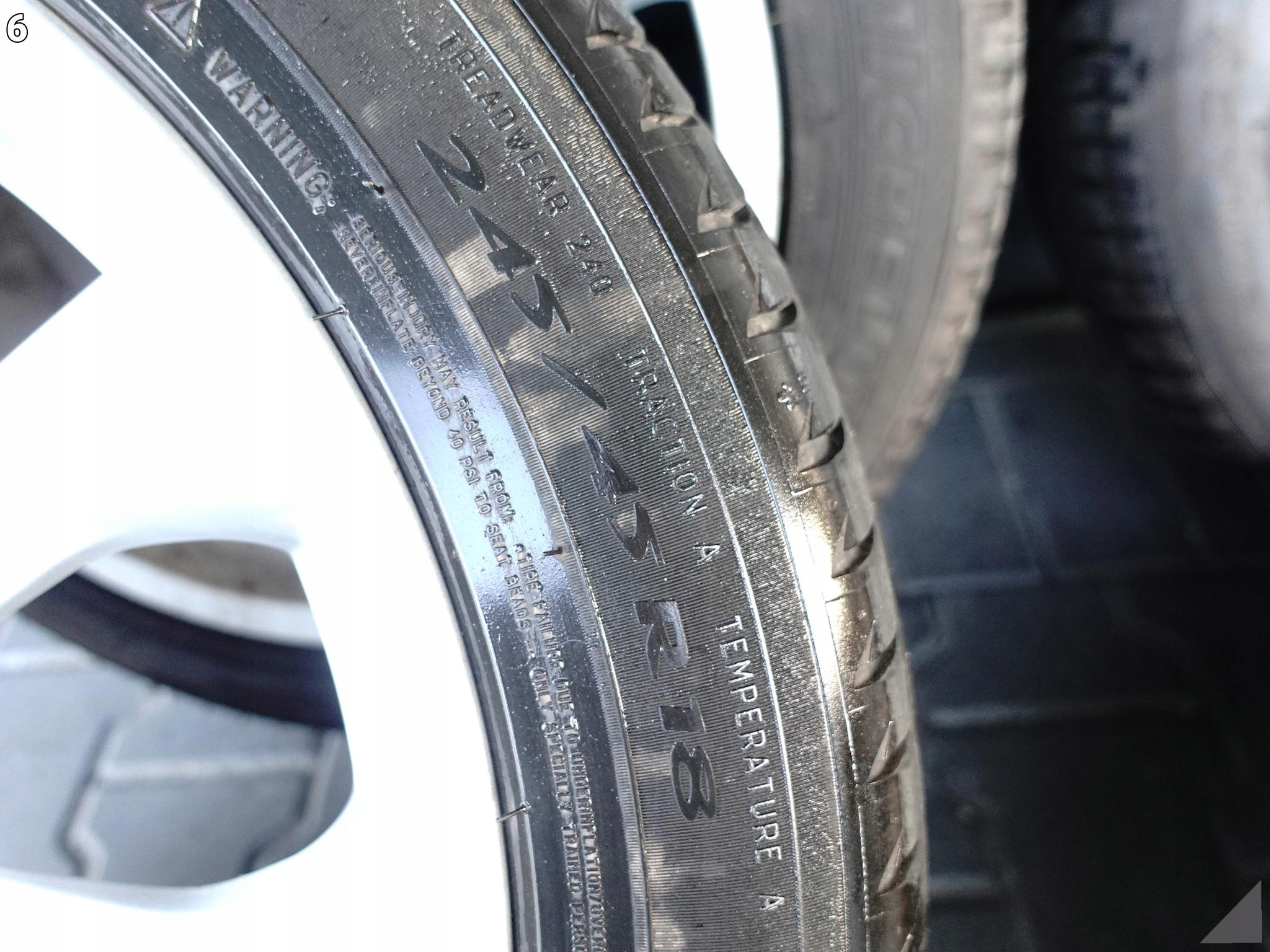 AUDI A6 S6 4G0 C7 8JX18 ET39 MICHELIN 245/45 KOMPLET FELGI+OPONY 7MM LATO AUDI A6 S6 4G0 C7 8JX18 ET39 MICHELIN 245/45 KOMPLET FELGI+OPONY 7MM LATO - obrazek 7