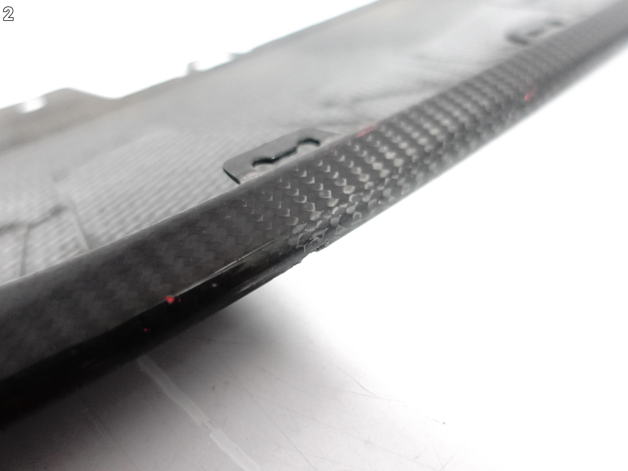 AUDI RS6 4K0 RS7 4K8 C8 19- CARBON SPOILER W ZDERZAK PRZÓD AUDI RS6 4K0 RS7 4K8 C8 19- CARBON SPOILER W ZDERZAK PRZÓD - obrazek 3