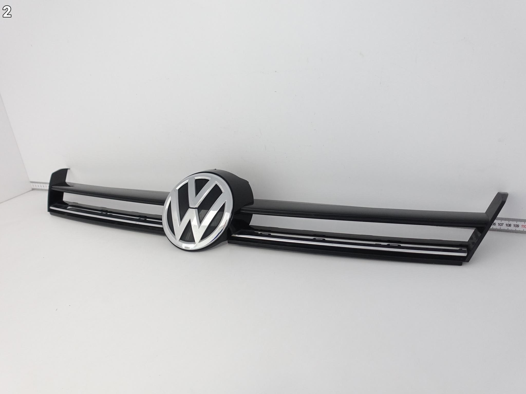 VW GOLF VII 7 5G0 12-16 GRILL ATRAPA EMBELMAT W ZDERZAK PRZÓD VW GOLF VII 7 5G0 12-16 GRILL ATRAPA EMBELMAT W ZDERZAK PRZÓD - obrazek 3