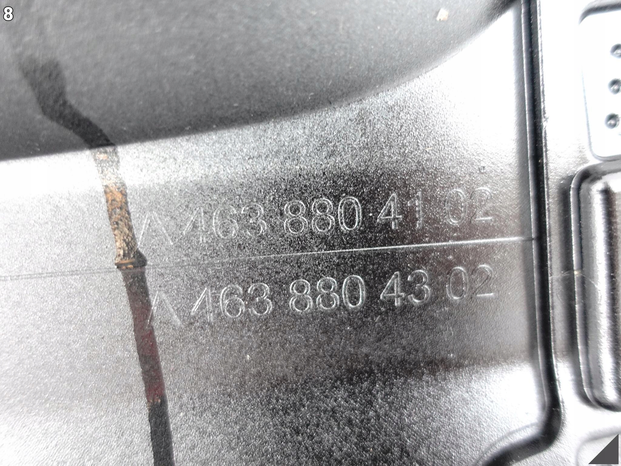 MERCEDES G-KLASA W463 18- OKULAR RAMKA OSŁONA LAMPY LEWA PRZÓD + STELAŻ MERCEDES G-KLASA W463 18- OKULAR RAMKA OSŁONA LAMPY LEWA PRZÓD + STELAŻ - obrazek 9