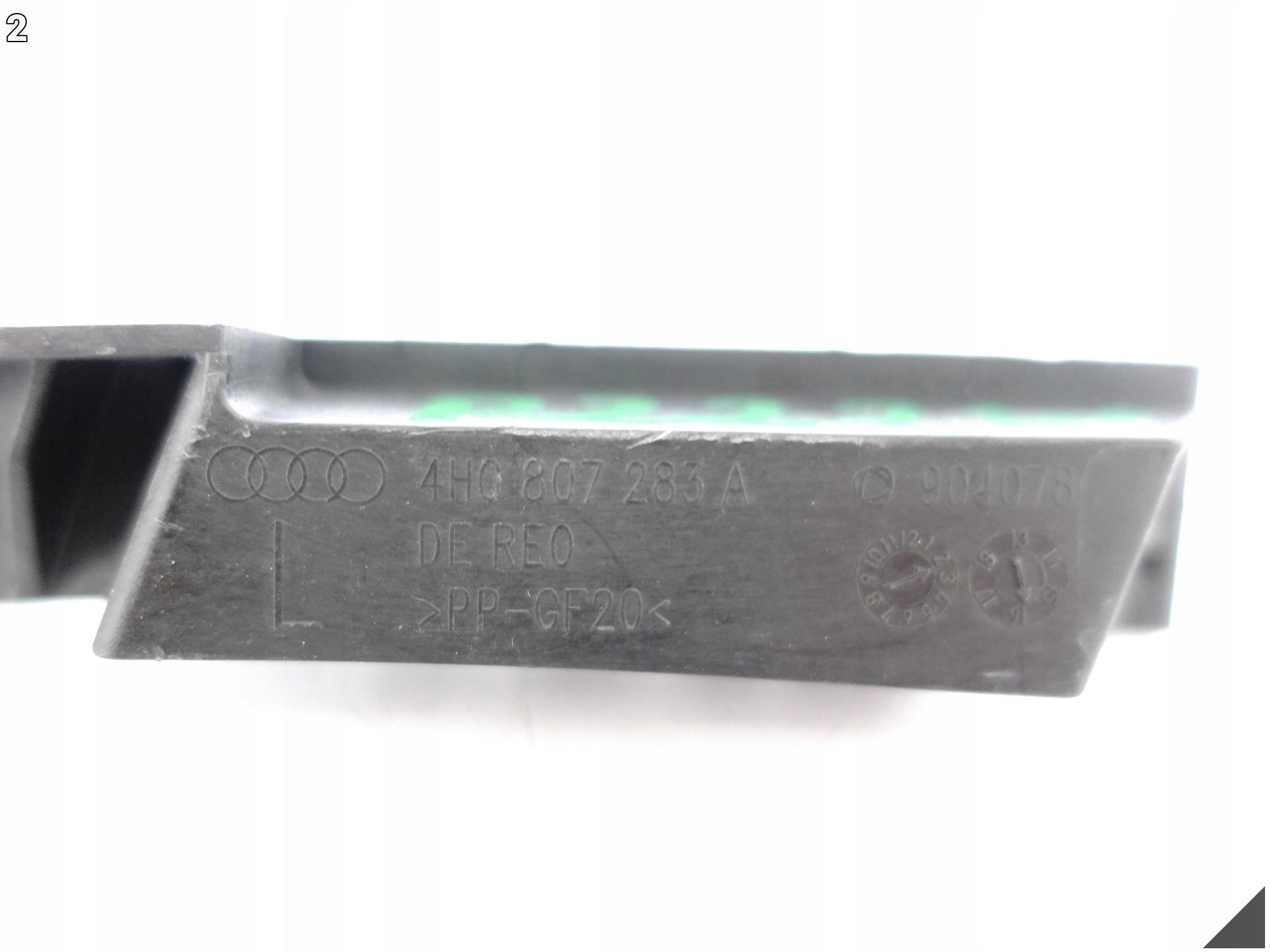 AUDI A8 S8 D4 4H0 LIFT 13-17 ŚLIZG ZDERZAKA MOCOWANIE UCHWYT LEWY PRZÓD AUDI A8 S8 D4 4H0 LIFT 13-17 ŚLIZG ZDERZAKA MOCOWANIE UCHWYT LEWY PRZÓD - obrazek 3