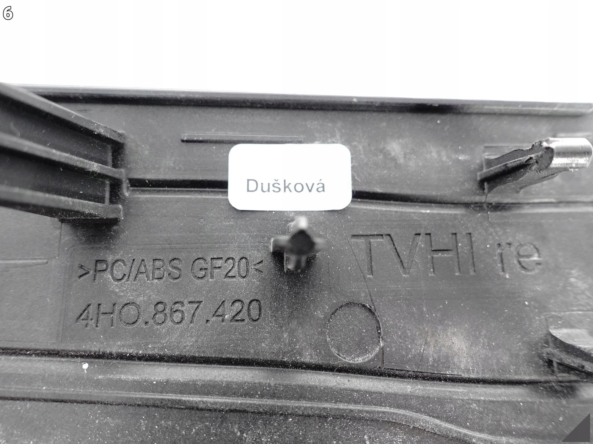 AUDI A8 S8 4H0 D4 09-17 LIFT LISTWA OZDOBNA DEKOR DRZWI PRAWYCH TYŁ LONG AUDI A8 S8 4H0 D4 09-17 LIFT LISTWA OZDOBNA DEKOR DRZWI PRAWYCH TYŁ LONG - obrazek 7