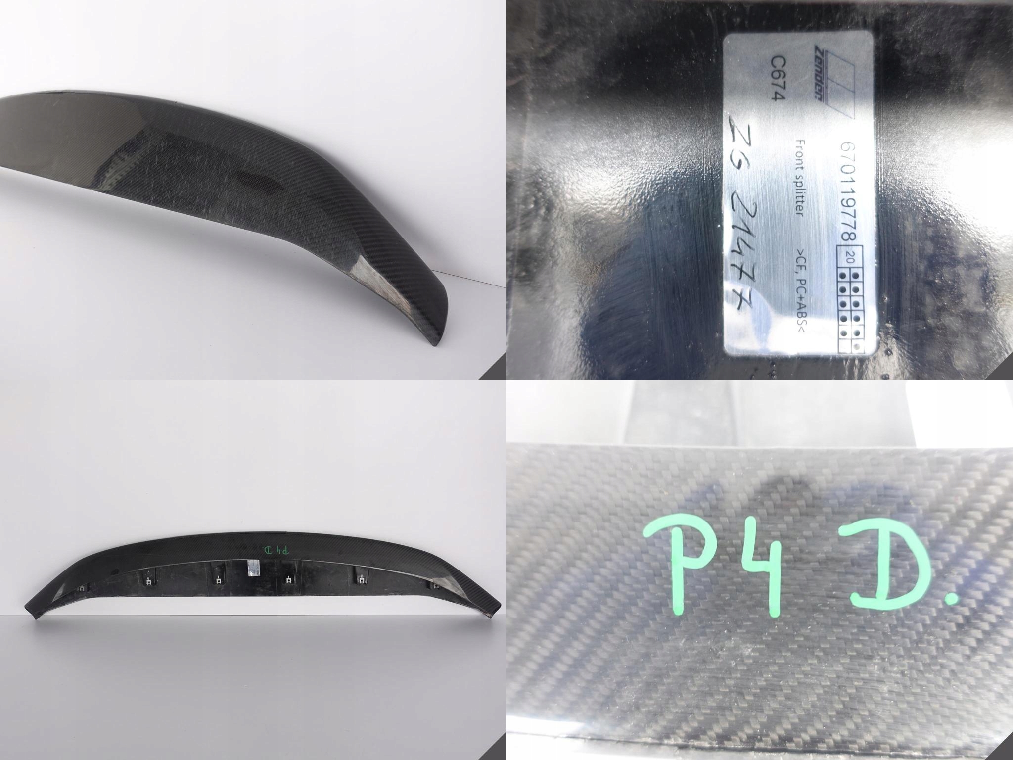 MASERATI LEVANTE TROFEO GTS LIFT CARBON SPOILER MASERATI LEVANTE TROFEO GTS LIFT CARBON SPOILER - obrazek 12