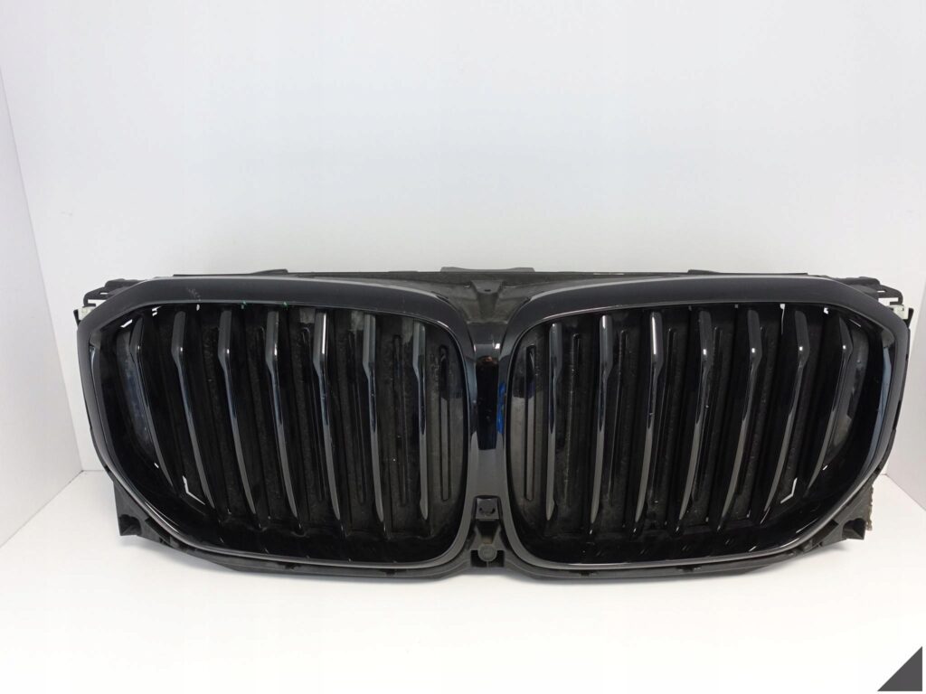 BMW X5 G05 M-PAKIET 18-23 BLACK ŻALUZJA ROLETA + GRILL ATRAPA ZDERZAK PRZÓD