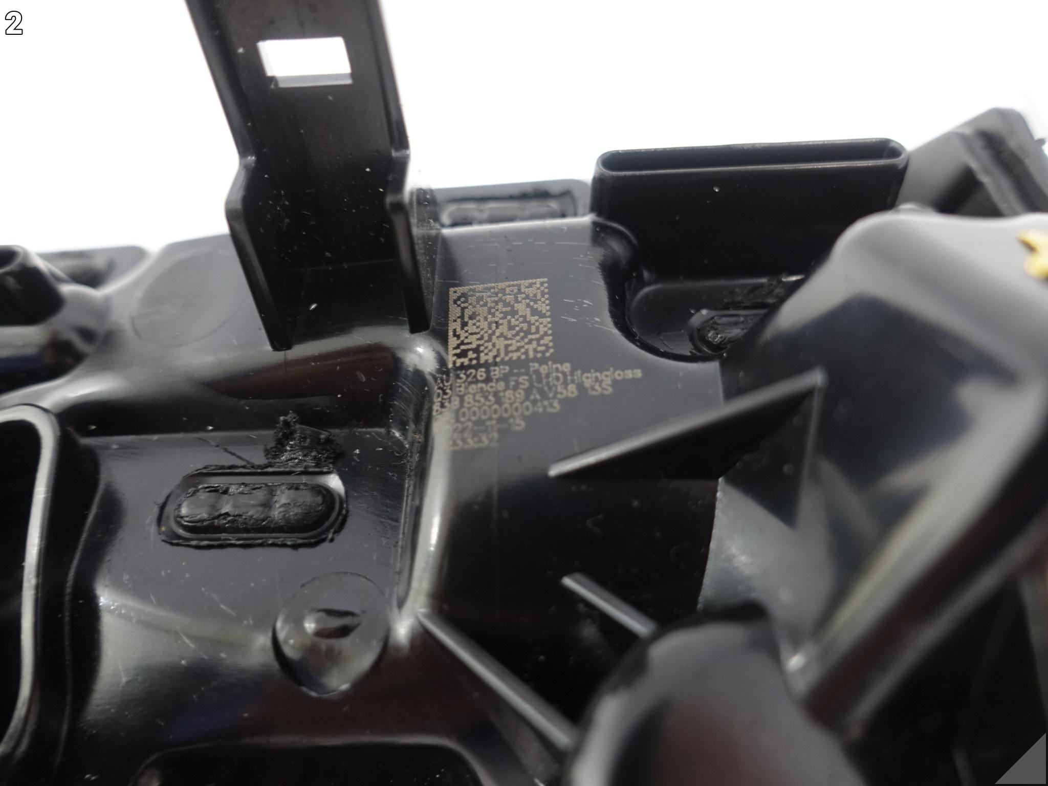 AUDI Q3 SQ3 RSQ3 II F3 83F 83A 83B KONSOLA KOKPIT DEKOR WŁĄCZNIKA ŚWIATEŁ AUDI Q3 SQ3 RSQ3 II F3 83F 83A 83B KONSOLA KOKPIT DEKOR WŁĄCZNIKA ŚWIATEŁ - obrazek 3