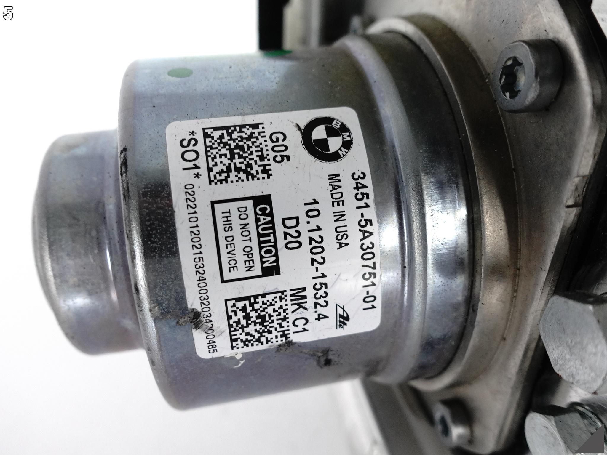 BMW X5 G05 F95 X6 G06 F96 X7 G07 STEROWNIK POMPA ABS ESP 5A30751 BMW X5 G05 F95 X6 G06 F96 X7 G07 STEROWNIK POMPA ABS ESP 5A30751 - obrazek 6