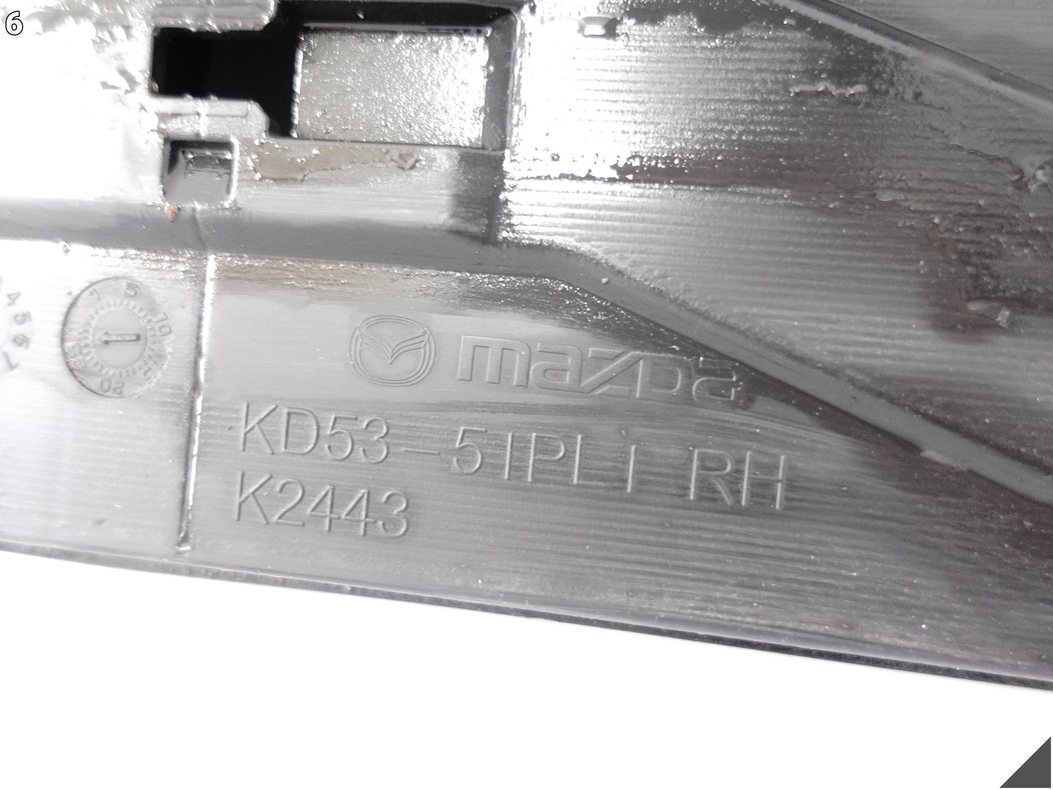 MAZDA CX-5 CX5 I 12-17 PRÓG LISTWA PROGOWA NAKŁADKA DOKŁADKA PRAWA + ŚLIZG MAZDA CX-5 CX5 I 12-17 PRÓG LISTWA PROGOWA NAKŁADKA DOKŁADKA PRAWA + ŚLIZG - obrazek 7