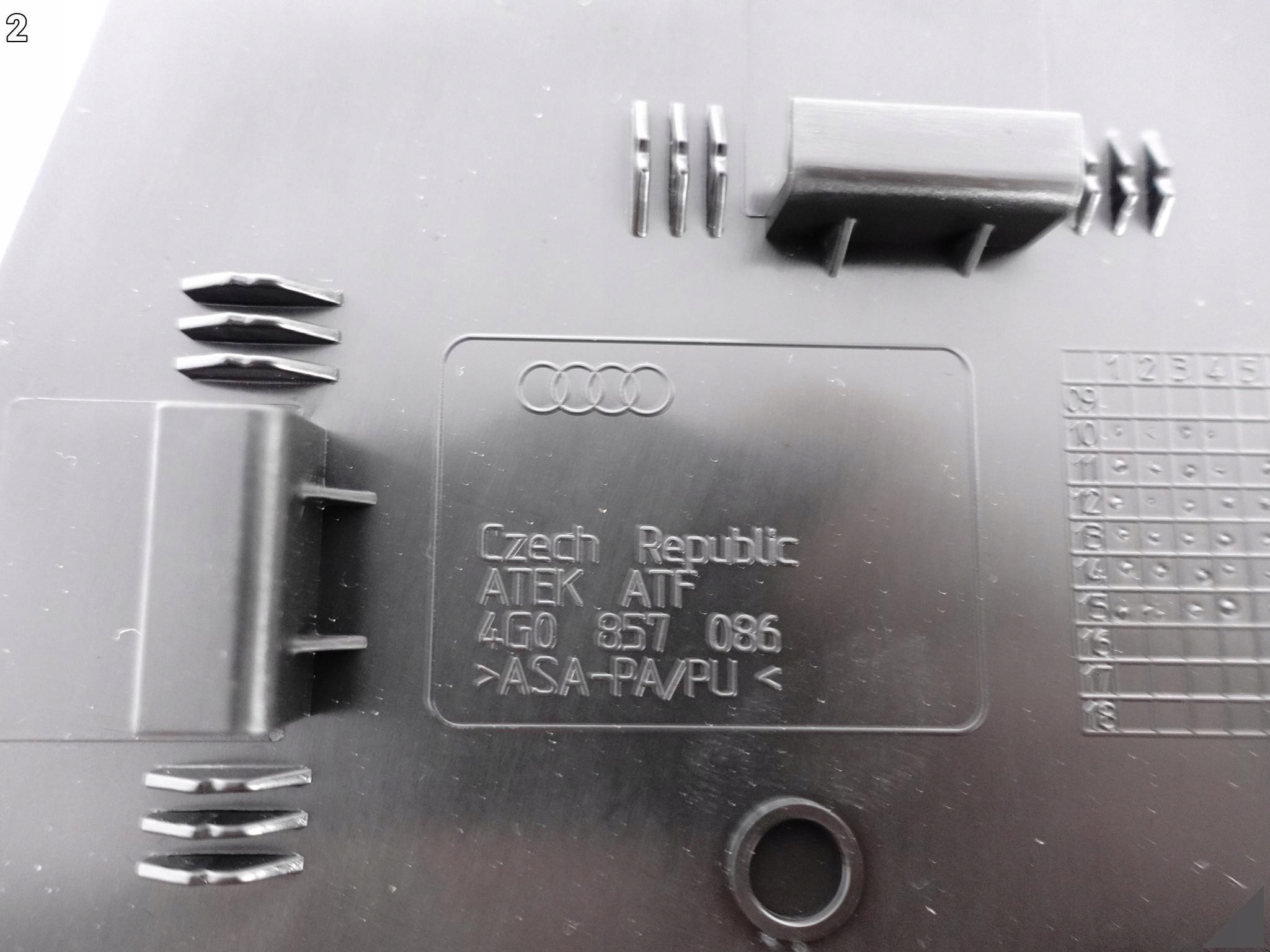 AUDI A6 S6 4G0 C7 10-18 LIFT OSŁONA ZAŚLEPKA BOCZNA KOKPITU DESKI PRAWA AUDI A6 S6 4G0 C7 10-18 LIFT OSŁONA ZAŚLEPKA BOCZNA KOKPITU DESKI PRAWA - obrazek 3
