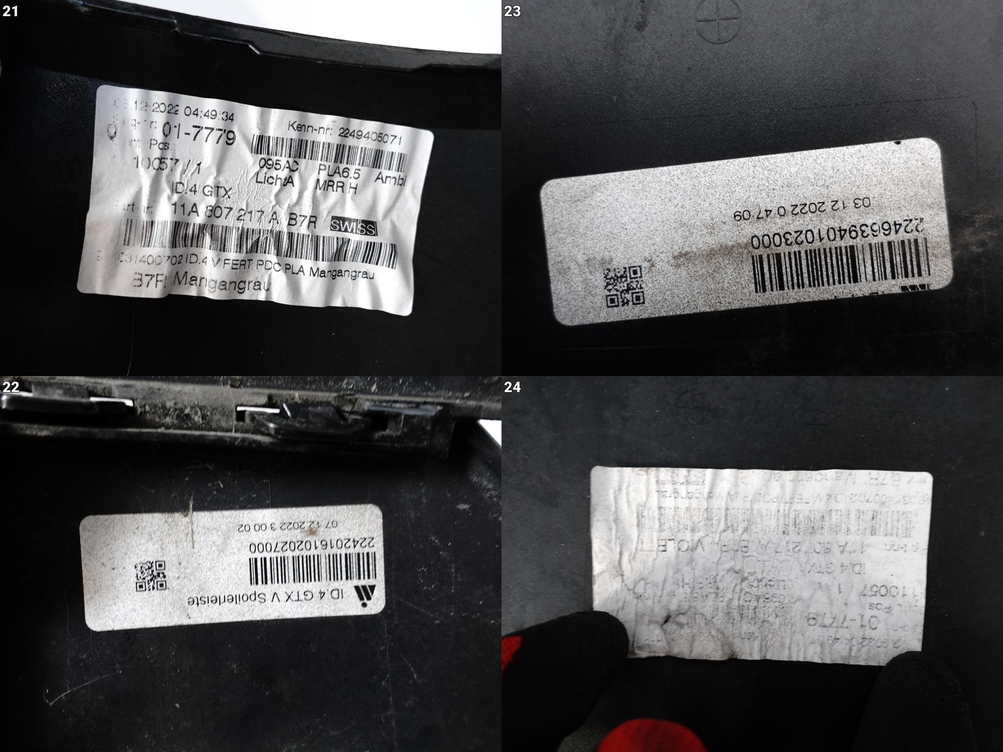 VW ID4 ID.4 GTX 11A 20- ZDERZAK SPOILER ATRAPA GRILL PRZÓD (PDC) VW ID4 ID.4 GTX 11A 20- ZDERZAK SPOILER ATRAPA GRILL PRZÓD (PDC) - obrazek 13