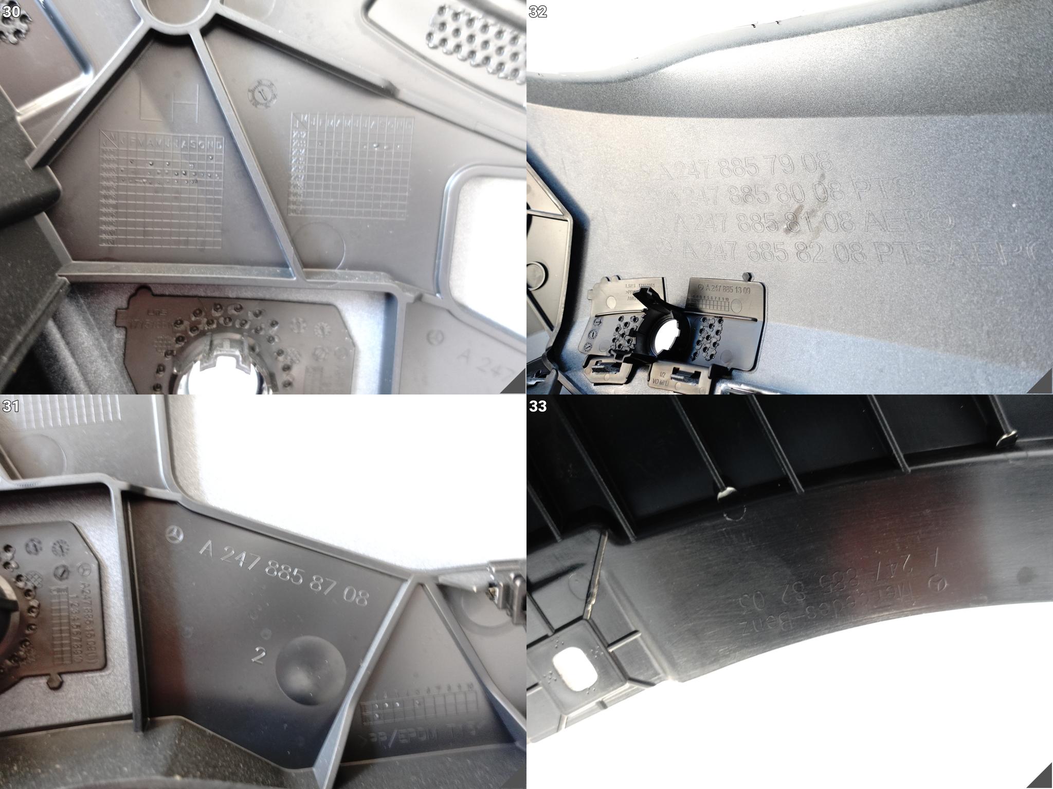 MERCEDES GLA H247 AMG LIFT MOPF 23- ZDERZAK PRZÓD + GRILL KRATKI ŚLIZGI MERCEDES GLA H247 AMG LIFT MOPF 23- ZDERZAK PRZÓD + GRILL KRATKI ŚLIZGI - obrazek 10