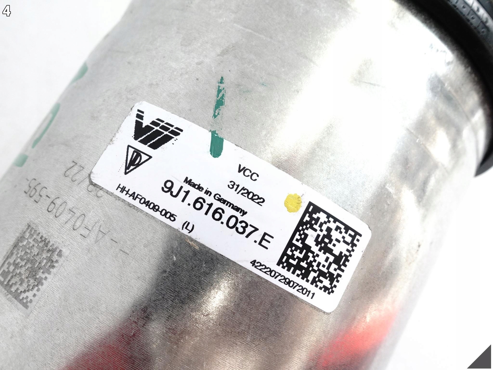 PORSCHE TAYCAN 9J1 AUDI E-TRON GT RS 4J3 AMORTYZATOR PNEUMATYCZNY PRZÓD L PORSCHE TAYCAN 9J1 AUDI E-TRON GT RS 4J3 AMORTYZATOR PNEUMATYCZNY PRZÓD L - obrazek 5
