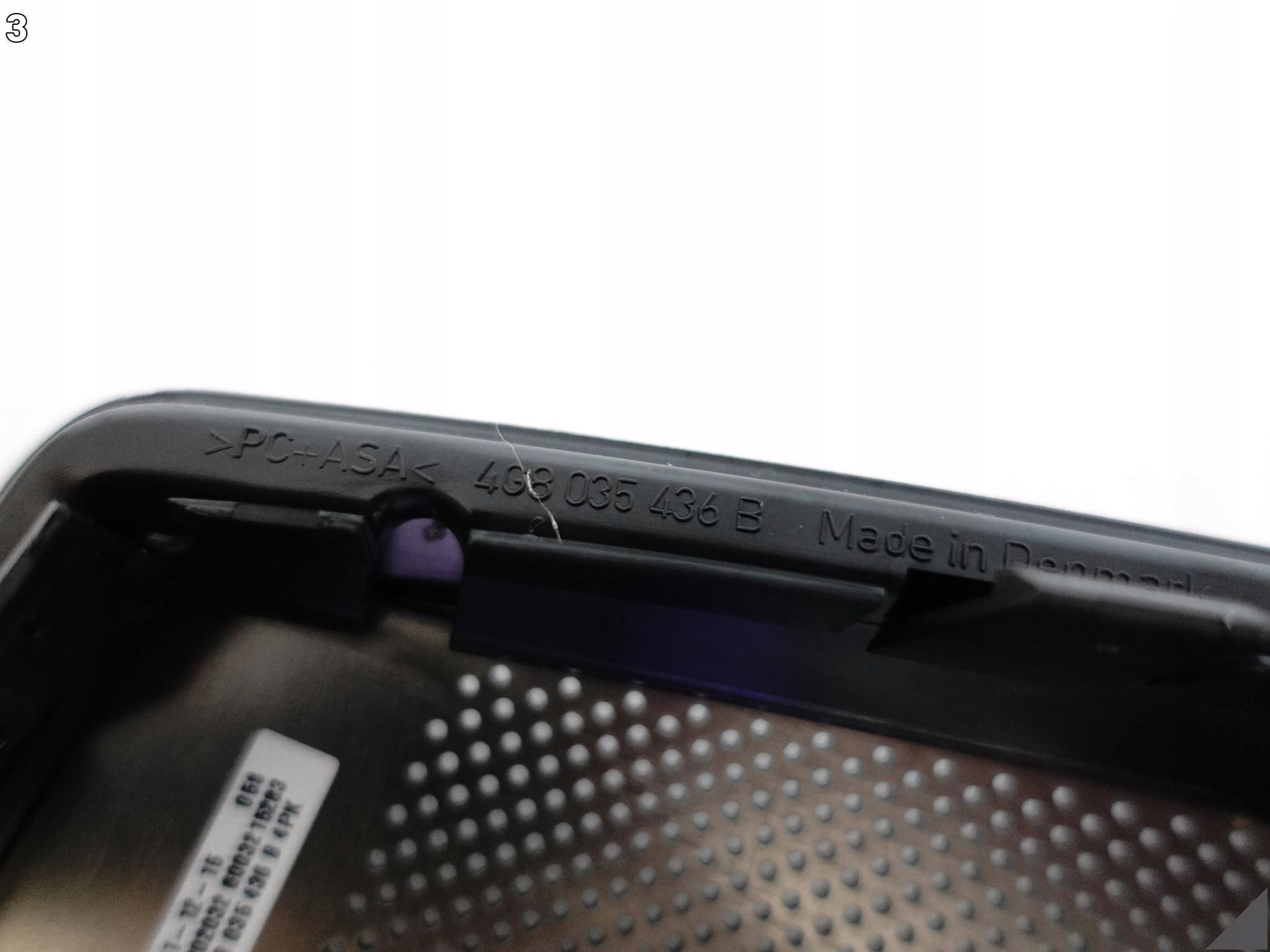 AUDI RS7 S7 A7 4G8 C7 10-18 OSŁONA GŁOŚNIKA PRAWA TYŁ BANG & OLUFSEN 4PK AUDI RS7 S7 A7 4G8 C7 10-18 OSŁONA GŁOŚNIKA PRAWA TYŁ BANG & OLUFSEN 4PK - obrazek 4