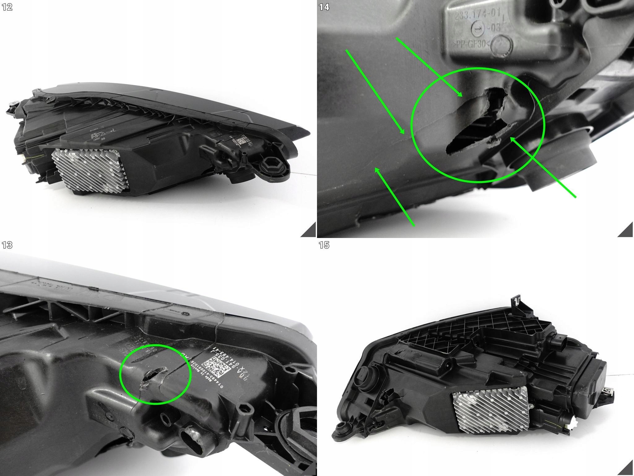 AUDI Q5 SQ5 II 80A FY LIFT 21- MATRIX FULL LED LAMPA LEWA PRZÓD EU *035J* AUDI Q5 SQ5 II 80A FY LIFT 21- MATRIX FULL LED LAMPA LEWA PRZÓD EU *035J* - obrazek 10