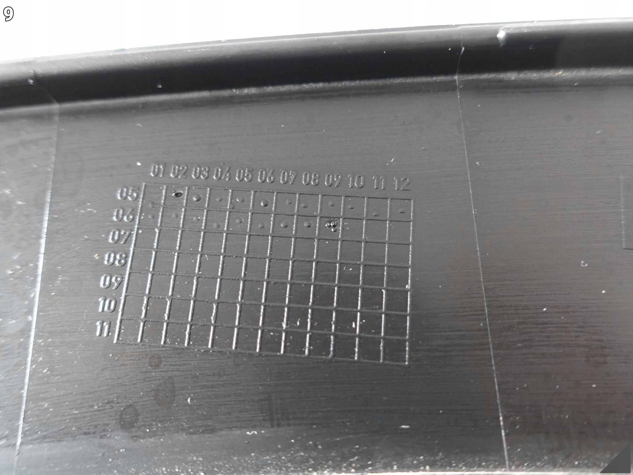 BMW X5 E70 (PRZED/PO LIFT LCI) 06-13 LISTWA NA BŁOTNIK OSŁONA LEWA TYŁ BMW X5 E70 (PRZED/PO LIFT LCI) 06-13 LISTWA NA BŁOTNIK OSŁONA LEWA TYŁ - obrazek 10