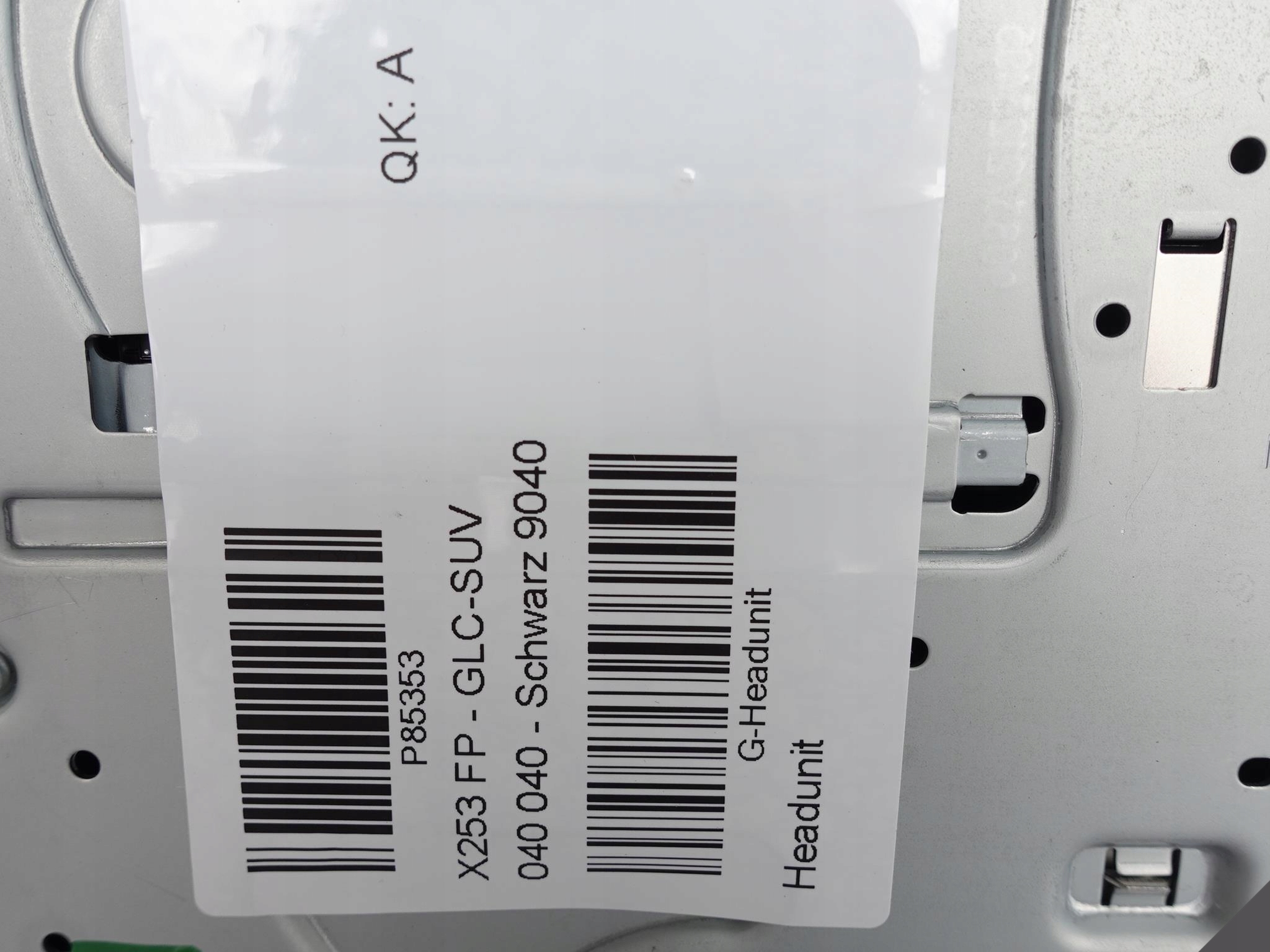 MERCEDES GLC 253 C 205 STEROWNIK NAWIGACJA NTG5 HU MERCEDES GLC 253 C 205 STEROWNIK NAWIGACJA NTG5 HU - obrazek 5