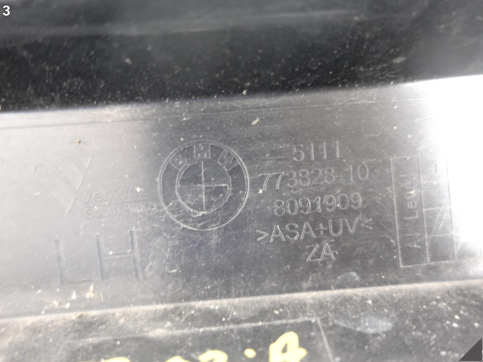 BMW X3 G01 X4 G02 M-PAKIET 17-20 KRATKA ZAŚLEPKA W ZDERZAK LEWA PRZÓD BMW X3 G01 X4 G02 M-PAKIET 17-20 KRATKA ZAŚLEPKA W ZDERZAK LEWA PRZÓD - obrazek 4