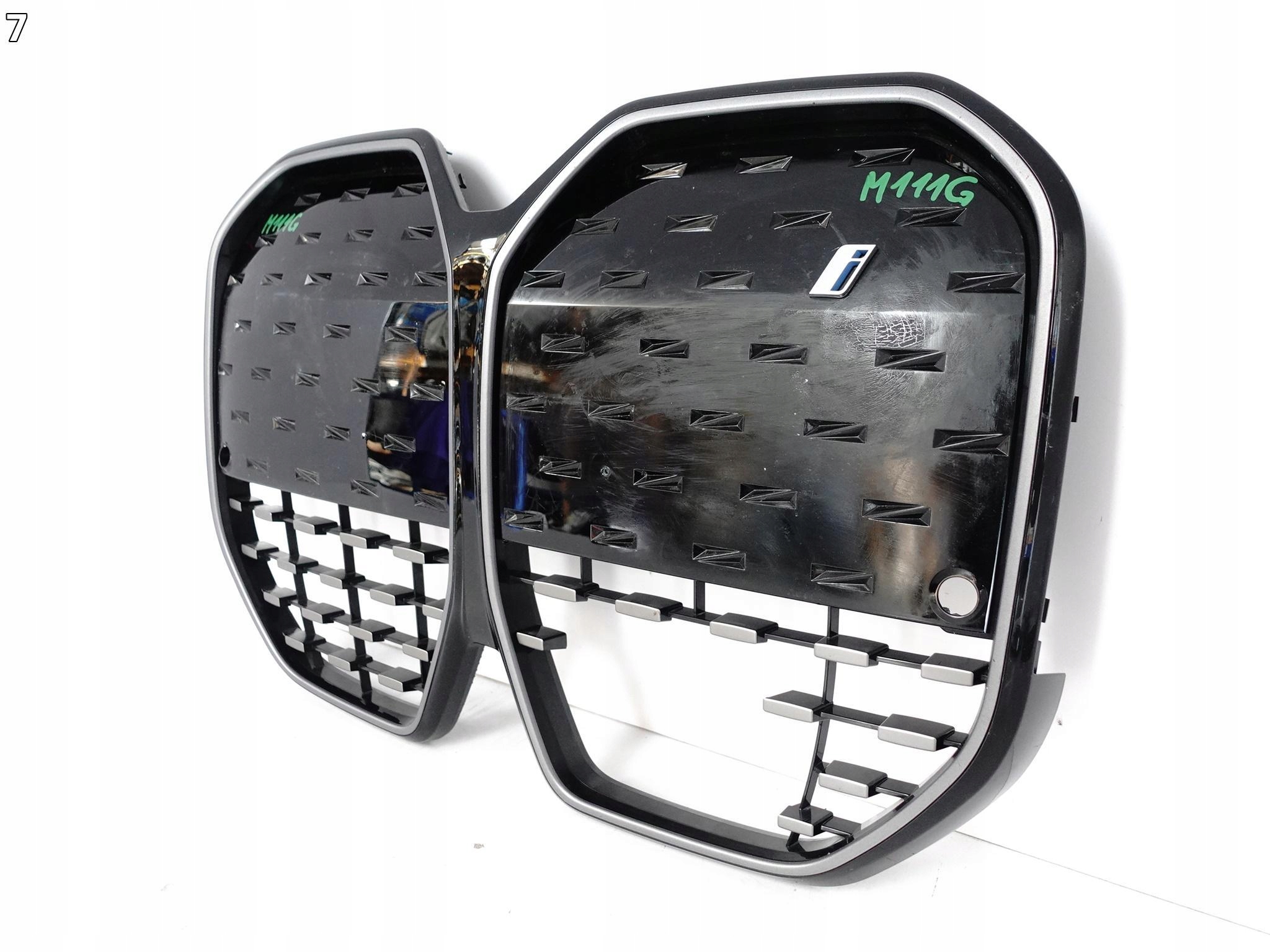 BMW 4 i4 G26 GRAN COUPE M-PAKIET 21- GRILL ATRAPA NERKI KRATKA W ZDERZAK BMW 4 i4 G26 GRAN COUPE M-PAKIET 21- GRILL ATRAPA NERKI KRATKA W ZDERZAK - obrazek 8