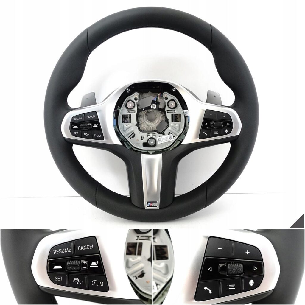 BMW G20 G21 G22 G26 F40 Z4 G29 M-PAKIET KIEROWNICA SPORTOWA SKÓRA ŁOPATKI BMW G20 G21 G22 G26 F40 Z4 G29 M-PAKIET KIEROWNICA SPORTOWA SKÓRA ŁOPATKI