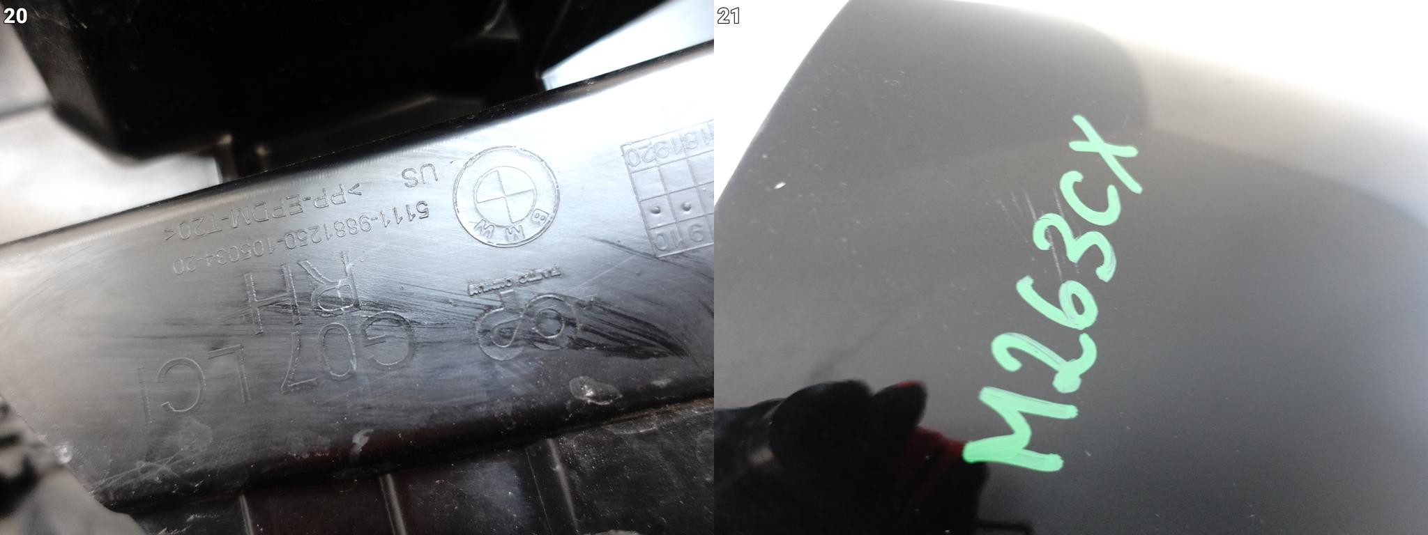 BMW X7 G07 LIFT LCI M-PAKIET MSP 22- ZDERZAK SPOILER ATRAPA PRZÓD (PDC) BMW X7 G07 LIFT LCI M-PAKIET MSP 22- ZDERZAK SPOILER ATRAPA PRZÓD (PDC) - obrazek 15