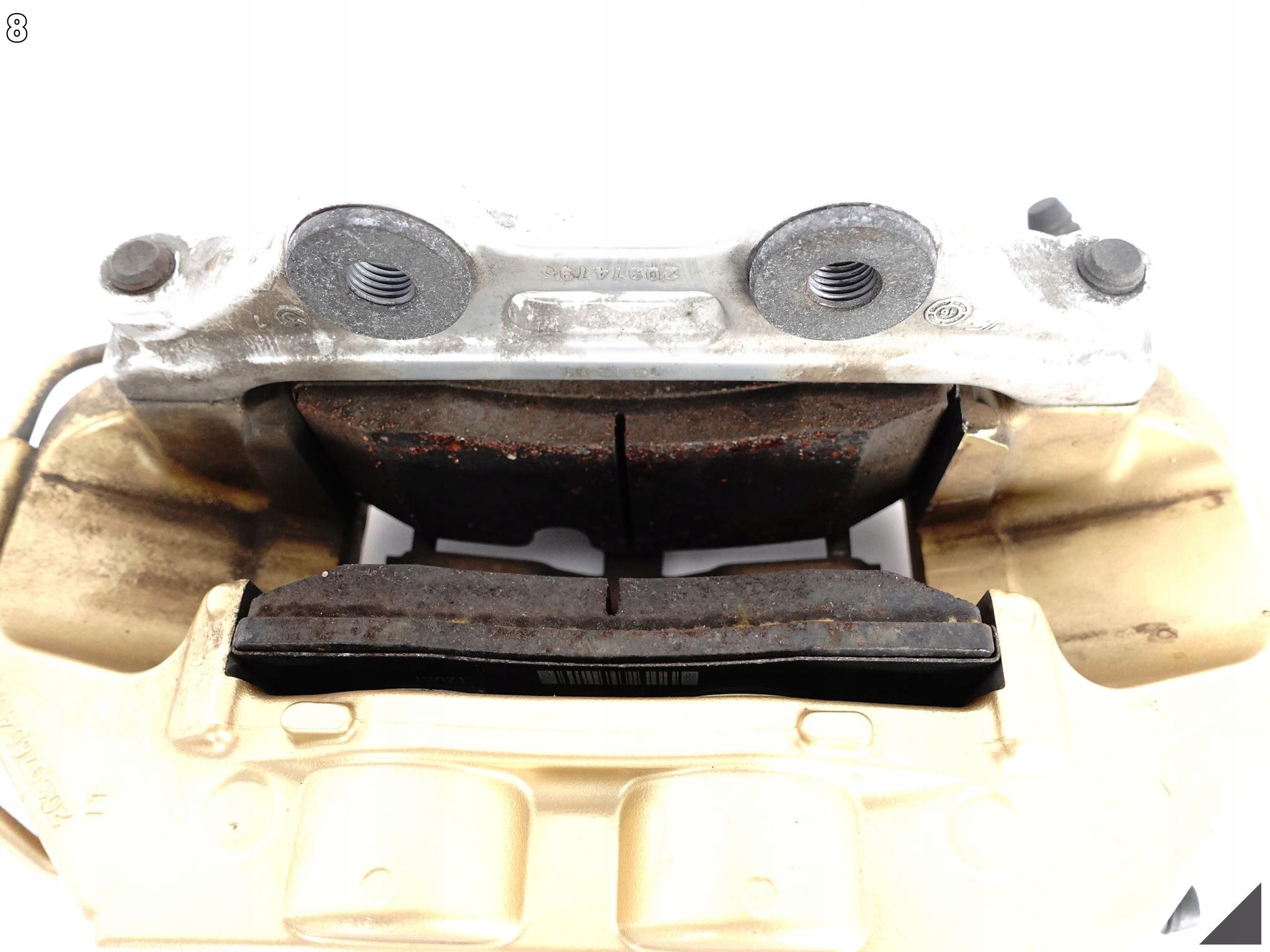 BMW M4 F82 F83 M3 F80 M-POWER GOLD CERAMIC ZACISK+KLOCKI PRAWY TYŁ 4000KM BMW M4 F82 F83 M3 F80 M-POWER GOLD CERAMIC ZACISK+KLOCKI PRAWY TYŁ 4000KM - obrazek 9