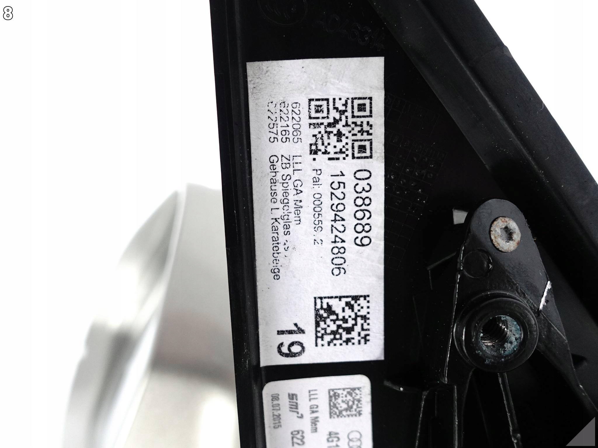 AUDI A6 4G1 C7 LIFT 14-18 LUSTERKO LEWE 4G1857409AB EUROPA 12 PIN N3N3 AUDI A6 4G1 C7 LIFT 14-18 LUSTERKO LEWE 4G1857409AB EUROPA 12 PIN N3N3 - obrazek 9