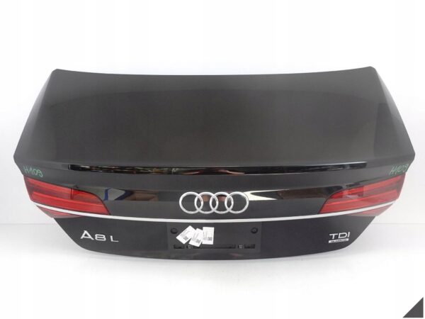 AUDI A8 A8L S8 4H0 4HL D4 13-17 KLAPA POKRYWA BAGAŻNIKA + LAMPY USA LY9T AUDI A8 A8L S8 4H0 4HL D4 13-17 KLAPA POKRYWA BAGAŻNIKA + LAMPY USA LY9T
