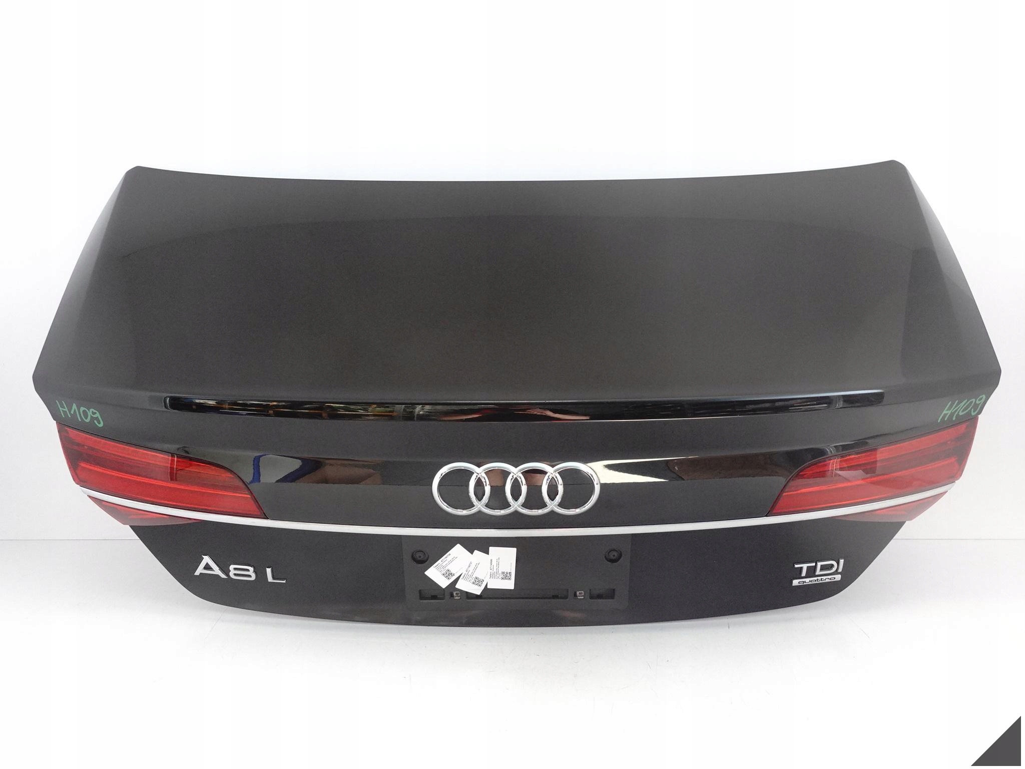 AUDI A8 A8L S8 4H0 4HL D4 13-17 KLAPA POKRYWA BAGAŻNIKA + LAMPY USA LY9T AUDI A8 A8L S8 4H0 4HL D4 13-17 KLAPA POKRYWA BAGAŻNIKA + LAMPY USA LY9T