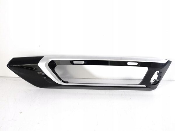 BMW X3 G01 X4 G02 17-20 RAMKA OSŁONA NAWIEWIU CENTRALNA CZARNY POŁYSK CHROM