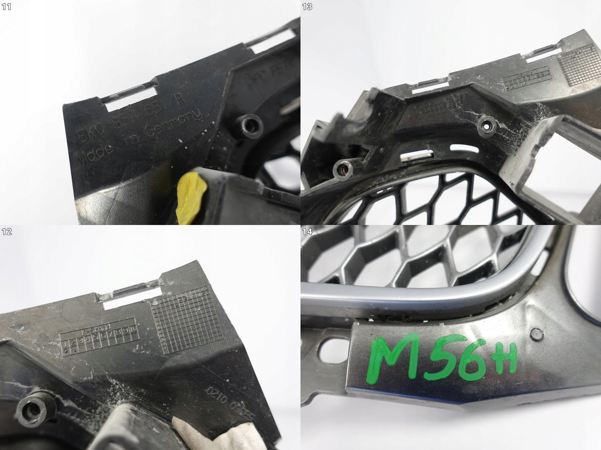 AUDI RS4 8K0 B8 LIFT 12-15 GRILL ATRAPA KRATKA W ZDERZAK AUDI RS4 8K0 B8 LIFT 12-15 GRILL ATRAPA KRATKA W ZDERZAK - obrazek 12