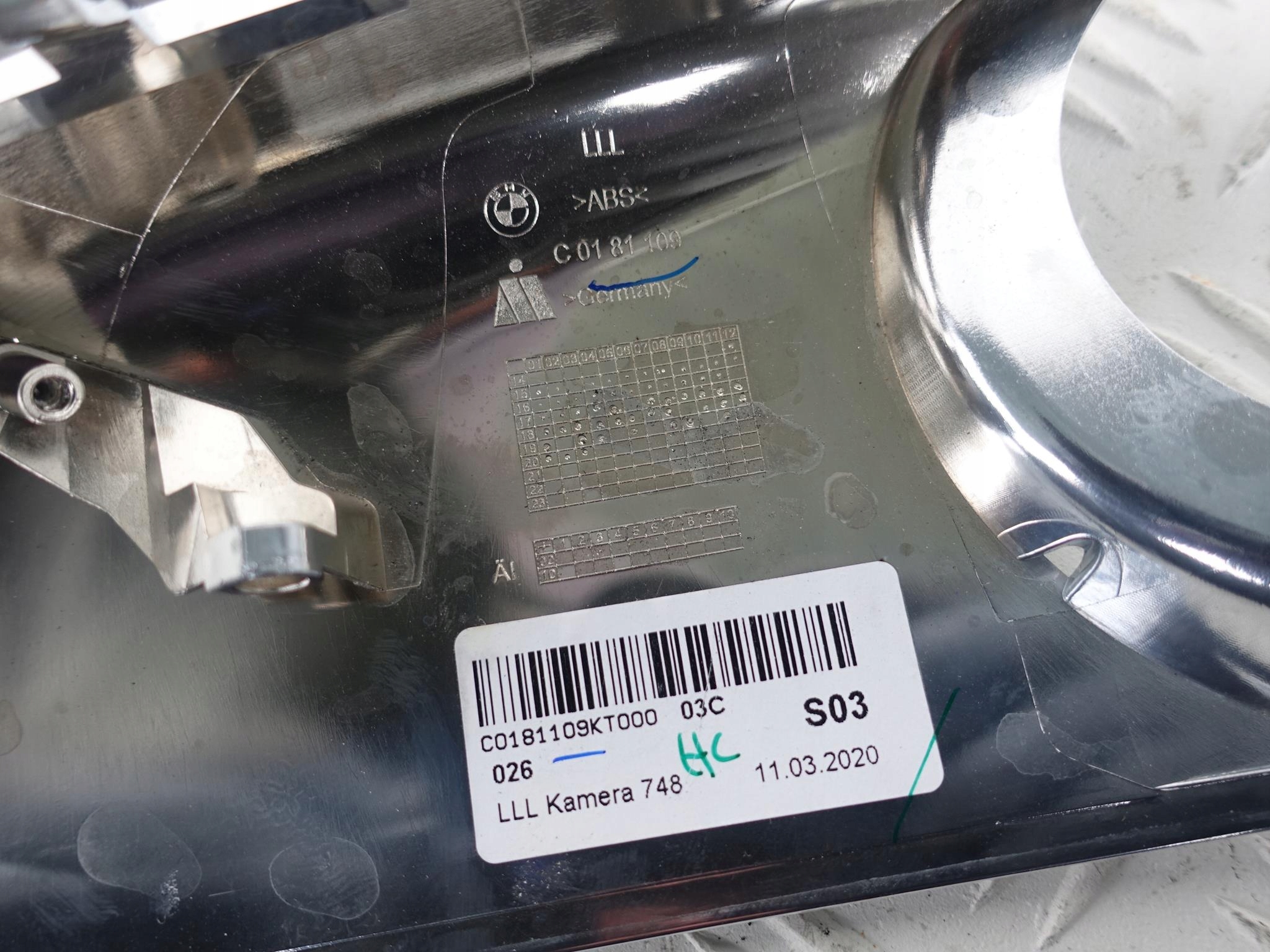 G14 G15 G16 OBUDOWA LUSTERKA CHROM OSŁONA KAMERA G14 G15 G16 OBUDOWA LUSTERKA CHROM OSŁONA KAMERA - obrazek 5