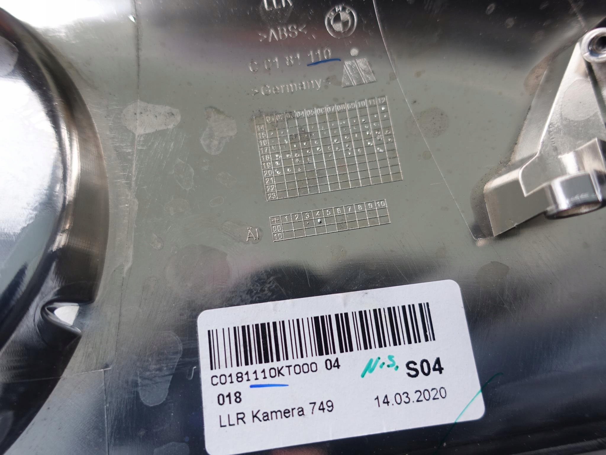G14 G15 G16 OBUDOWA LUSTERKA CHROM OSŁONA KAMERA G14 G15 G16 OBUDOWA LUSTERKA CHROM OSŁONA KAMERA - obrazek 6