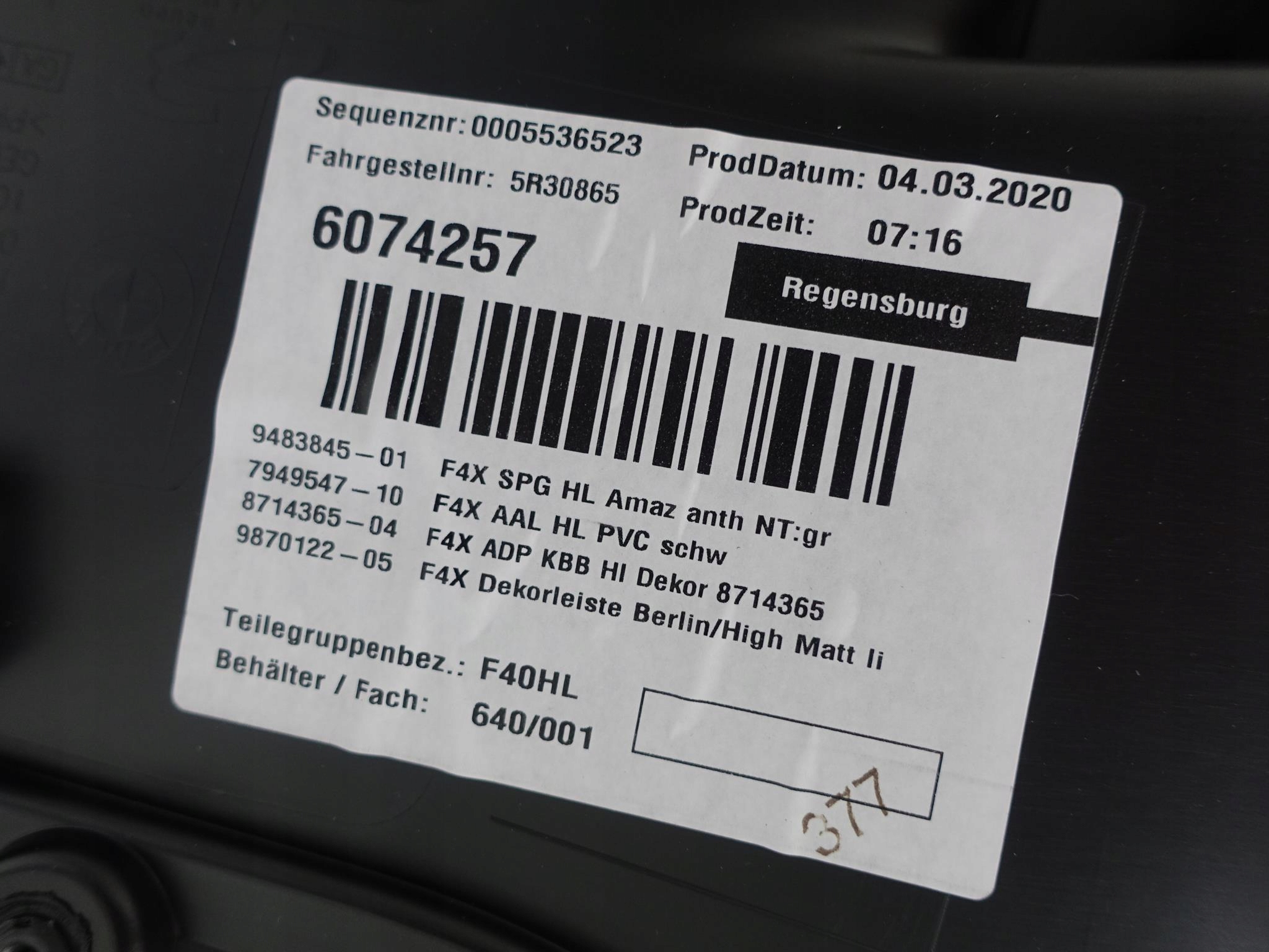 BMW 1 F40 PRAWA LEWA TYŁ TAPICERKA SKÓRA KOMPLET BMW 1 F40 PRAWA LEWA TYŁ TAPICERKA SKÓRA KOMPLET - obrazek 10