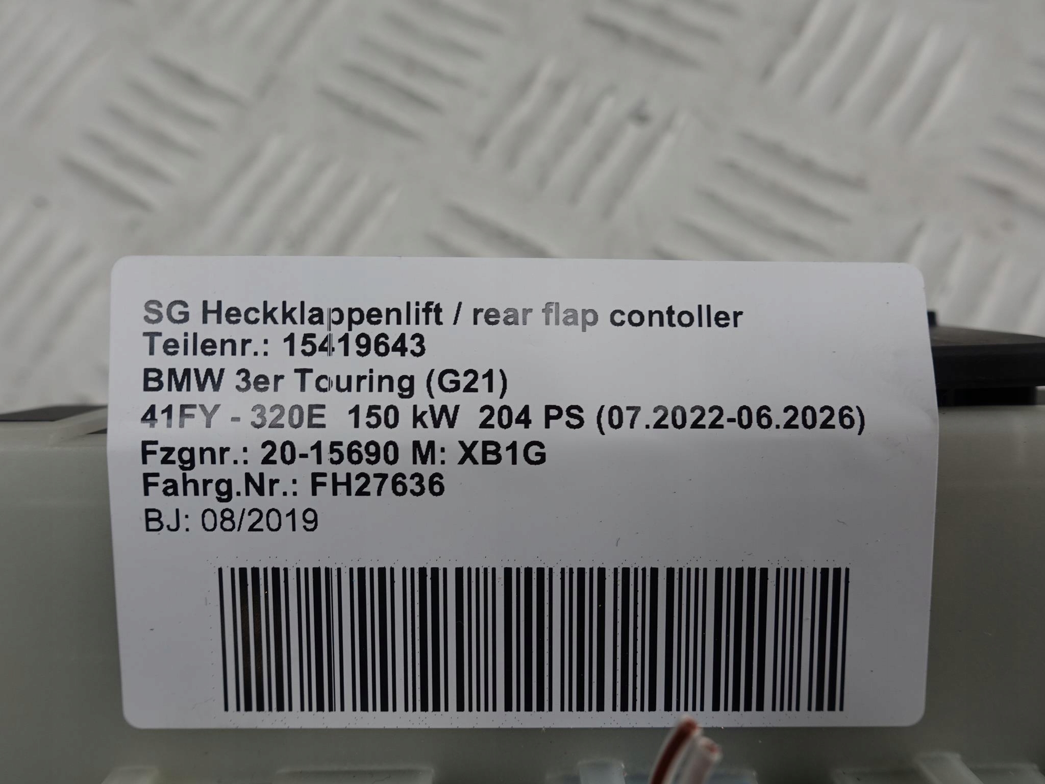 BMW 3 G21 G31 STEROWNIK MODUŁ BAGAŻNIK KLAPA TYŁ BMW 3 G21 G31 STEROWNIK MODUŁ BAGAŻNIK KLAPA TYŁ - obrazek 3