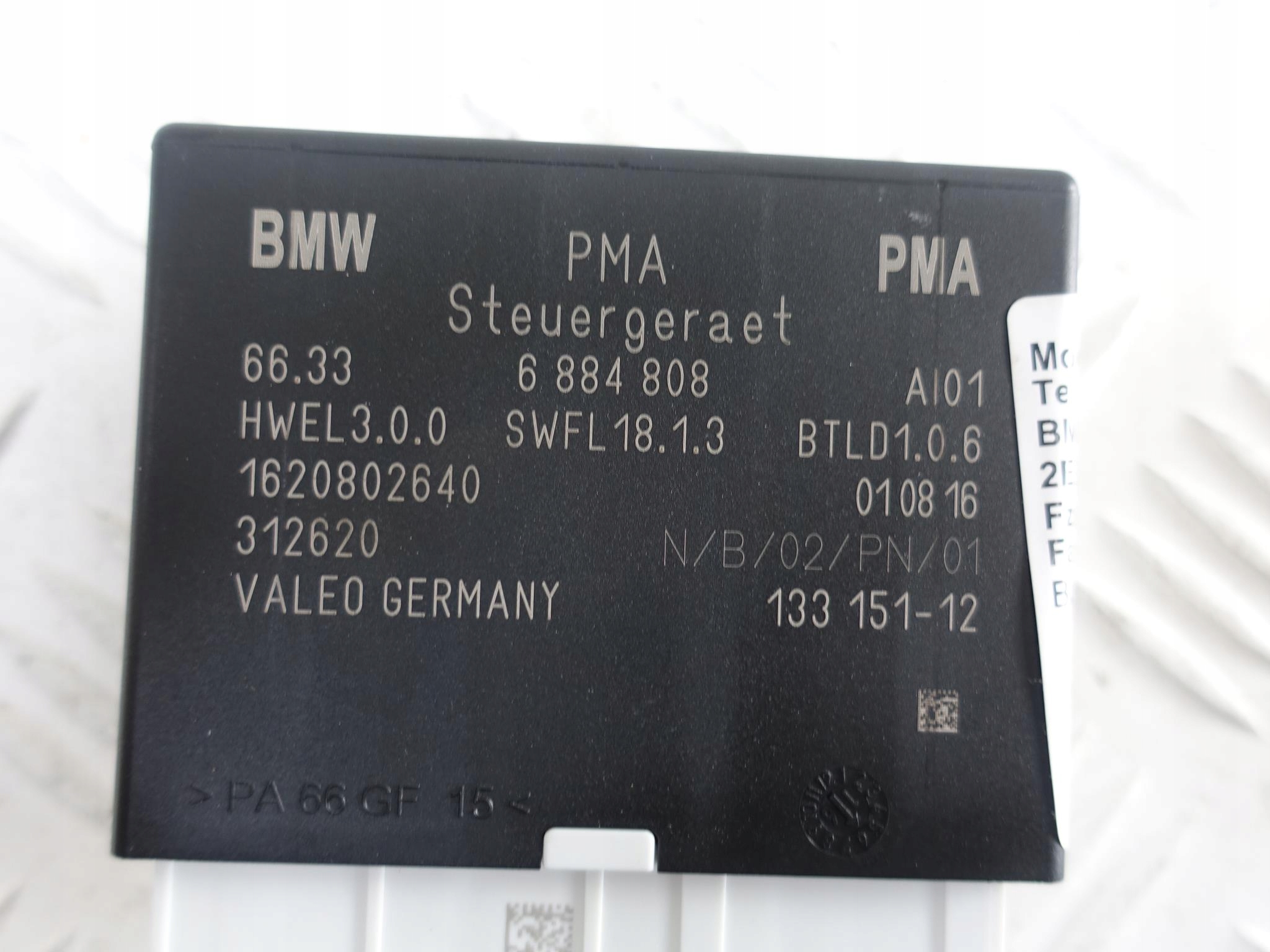 BMW MINI 6884808 PMA STEROWNIK MODUŁ PARKOWANIA BMW MINI 6884808 PMA STEROWNIK MODUŁ PARKOWANIA - obrazek 4