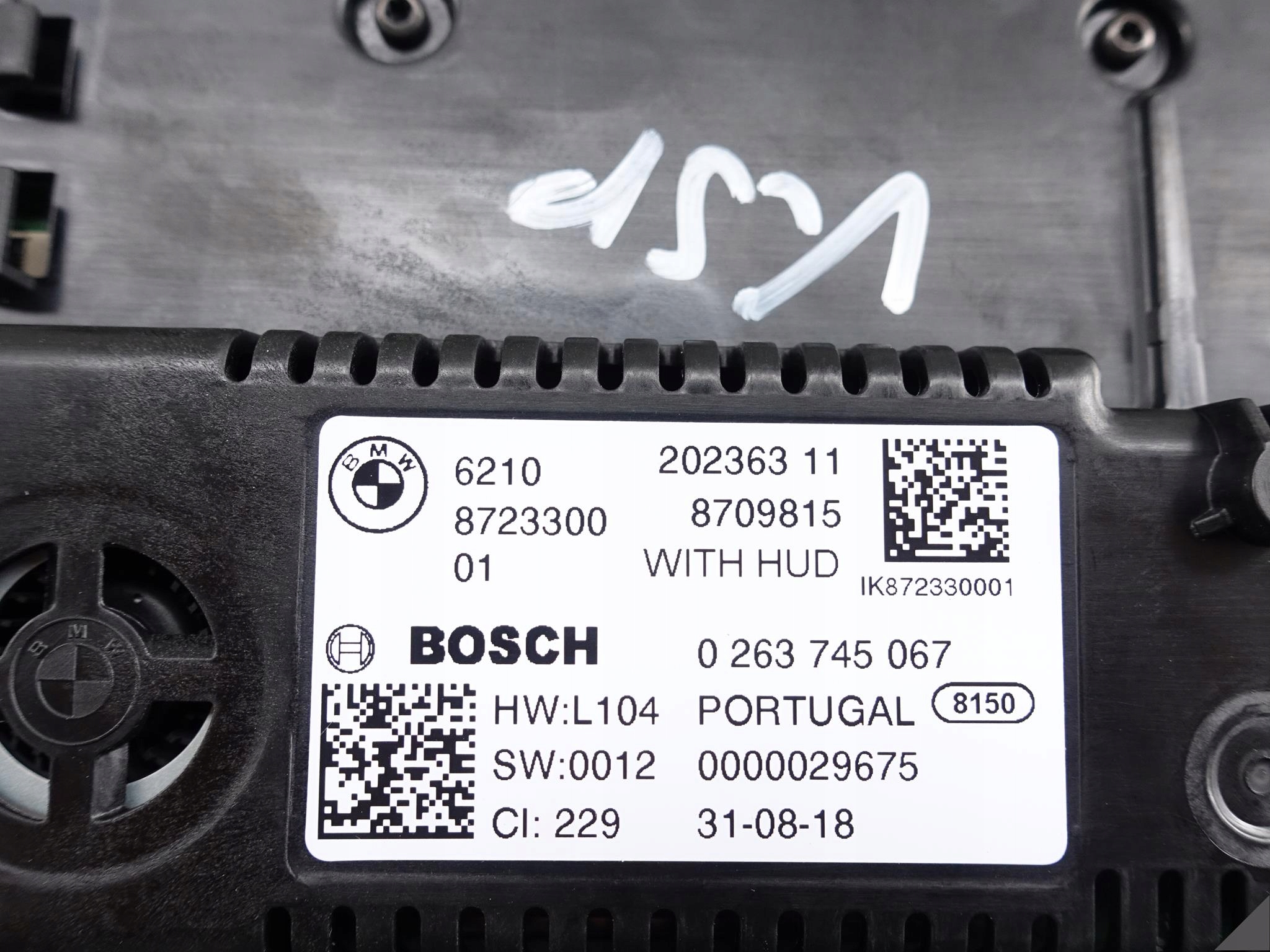 BMW LICZNIK ZEGARY FULL LED LIVE HEADUP 8723300 BMW LICZNIK ZEGARY FULL LED LIVE HEADUP 8723300 - obrazek 6
