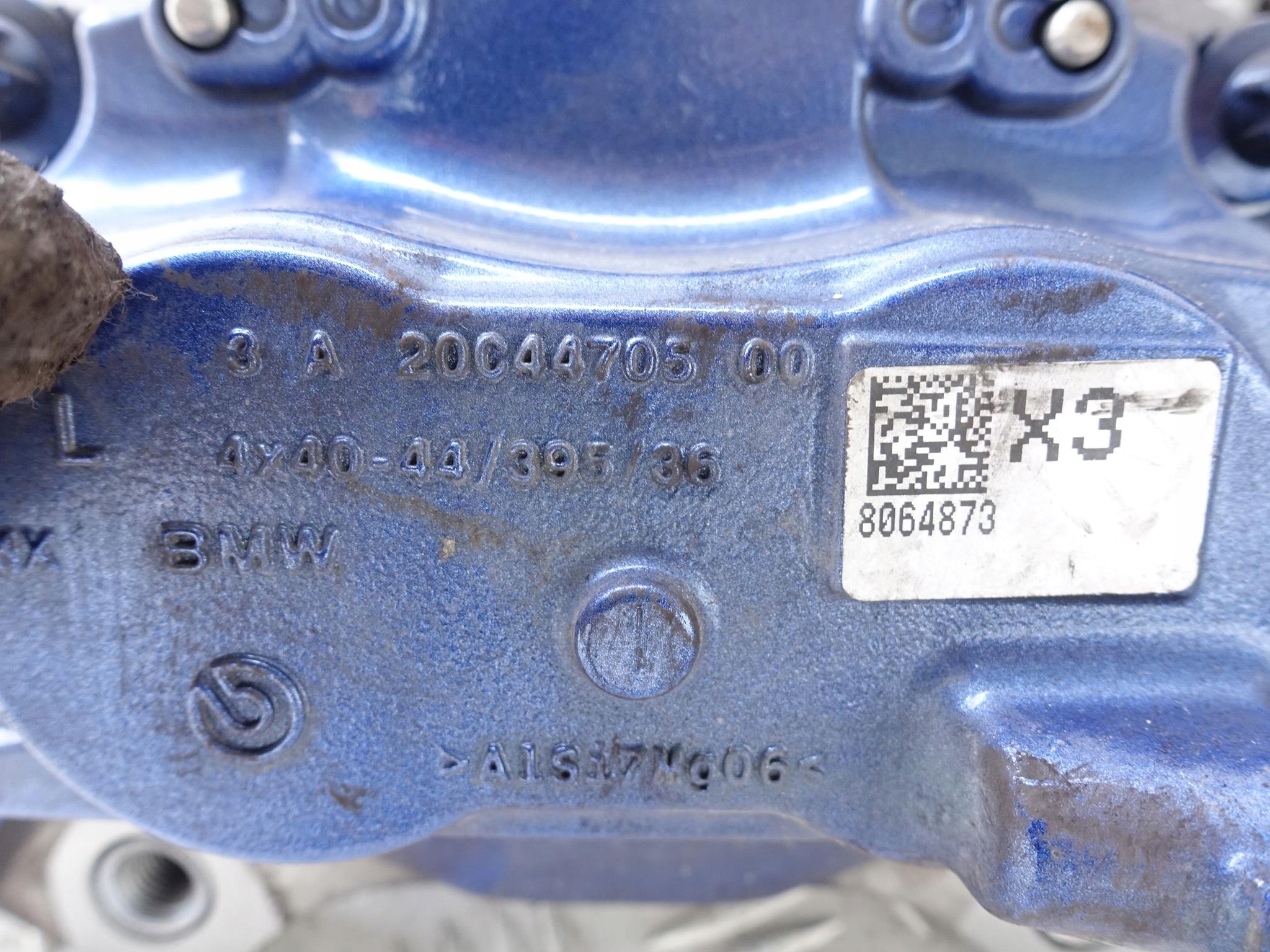 BMW X3M X4M F97 F98 TARCZE ZACISKI KLOCKI M-BLAU BMW X3M X4M F97 F98 TARCZE ZACISKI KLOCKI M-BLAU - obrazek 10