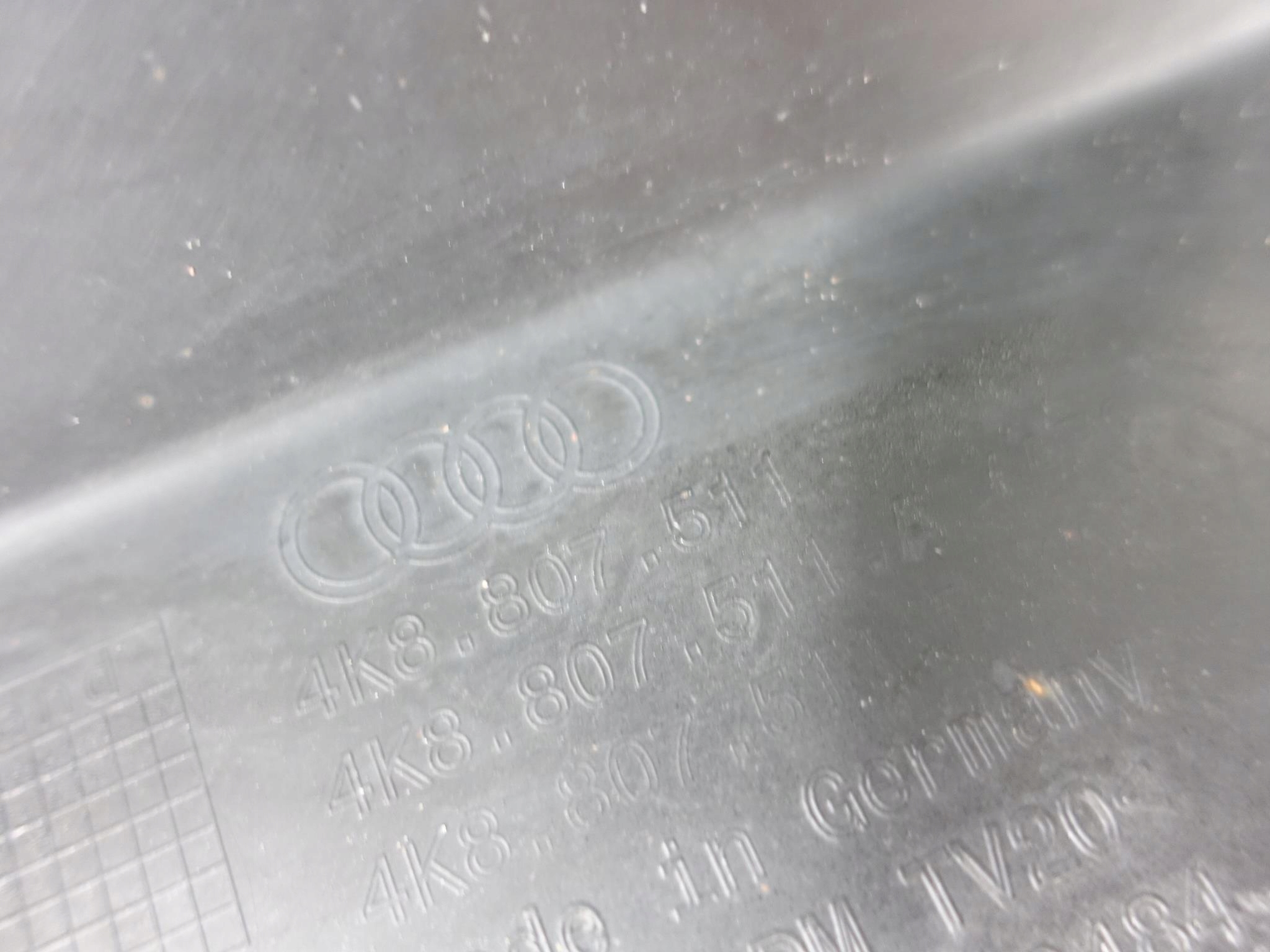 AUDI A7 C8 4K8 17-20 ZDERZAK TYŁ SPOILER DYFUZOR AUDI A7 C8 4K8 17-20 ZDERZAK TYŁ SPOILER DYFUZOR - obrazek 12