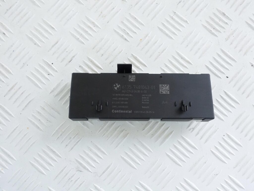 BMW 6 G32 MODUŁ ELEKTRYCZNEJ KLAPY TYŁ 7481043 BMW 6 G32 MODUŁ ELEKTRYCZNEJ KLAPY TYŁ 7481043