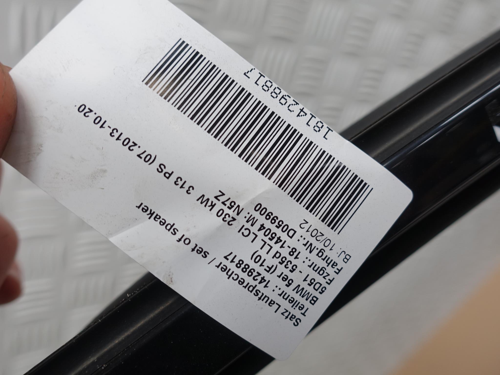 BMW 5 F10 F11 DRZWI PRAWE PRZÓD KOLOR A52 KOMPLET BMW 5 F10 F11 DRZWI PRAWE PRZÓD KOLOR A52 KOMPLET - obrazek 8