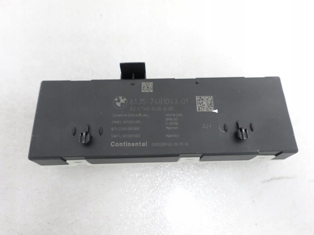 BMW 6 G32 MODUŁ ELEKTRYCZNEJ KLAPY TYŁ 7481043