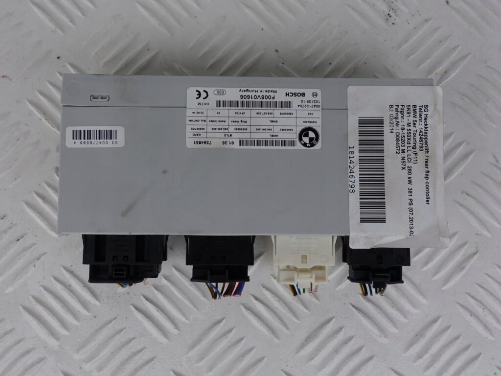 BMW F11 KOMBI MODUŁ ELEKTRYCZNEJ KLAPY TYŁ 7394651