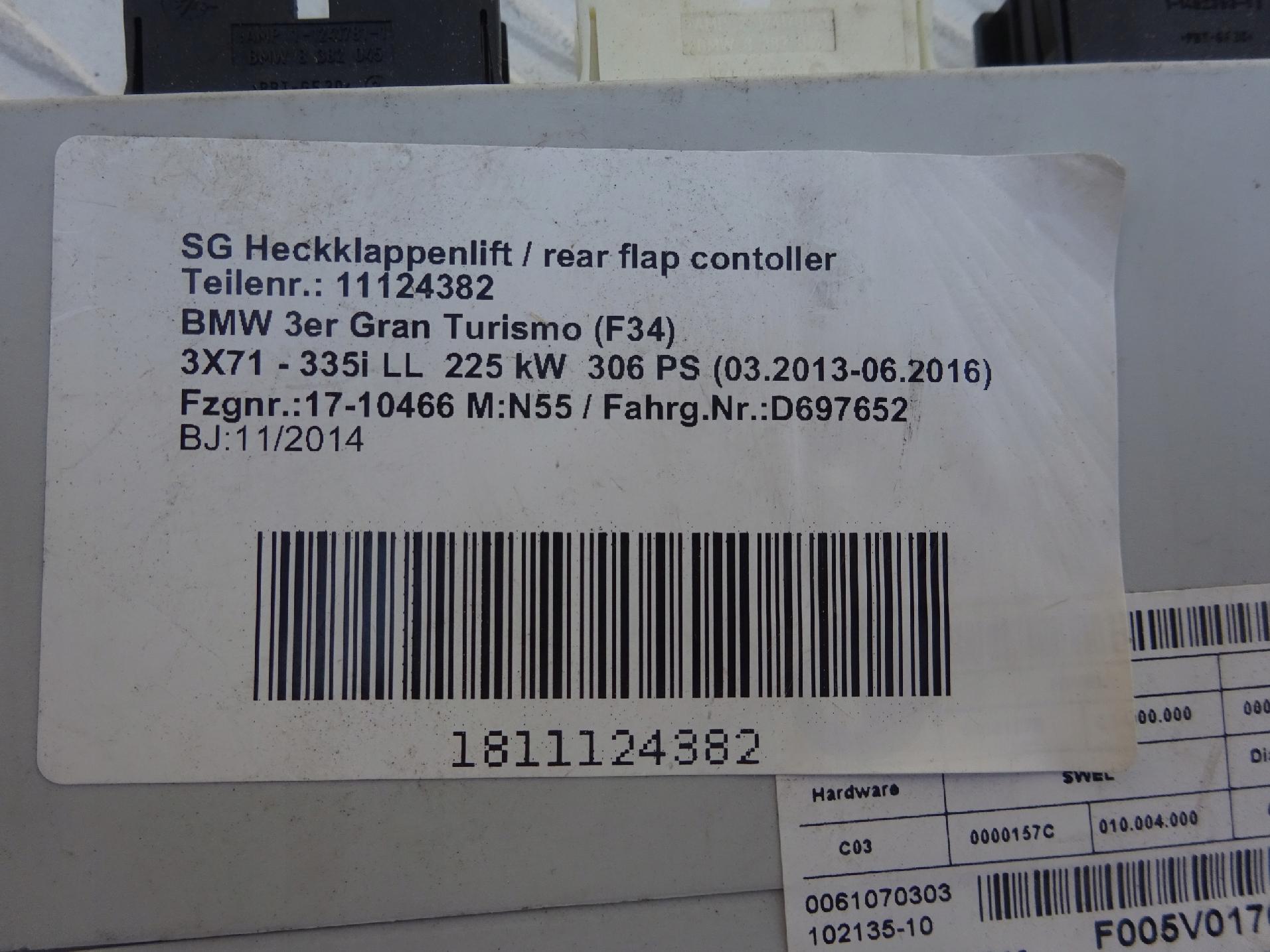 BMW F34 MODUŁ ELEKTRYCZNEJ KLAPY TYŁ 61357410612 BMW F34 MODUŁ ELEKTRYCZNEJ KLAPY TYŁ 61357410612 - obrazek 2