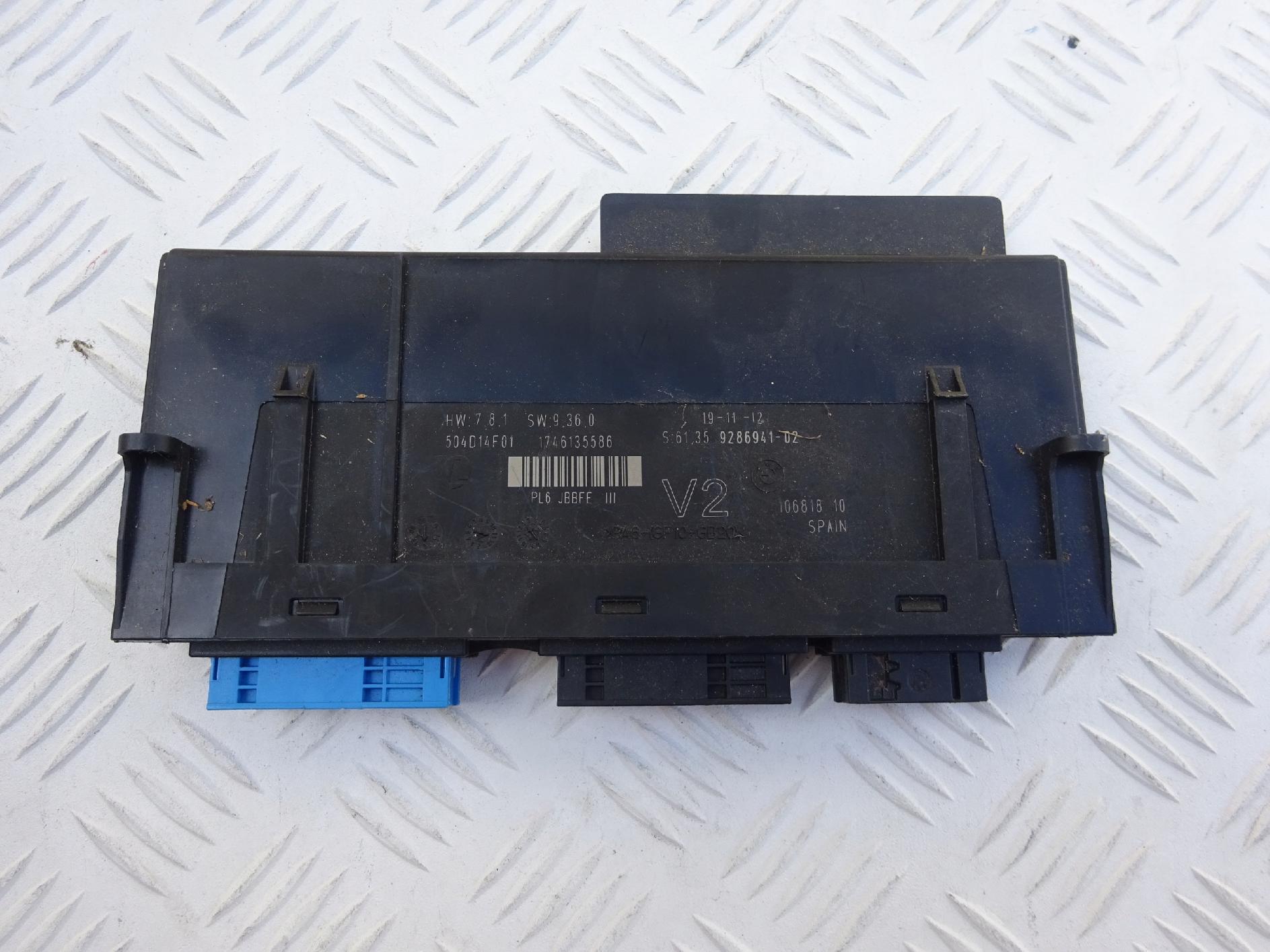 BMW JUNICTIONBOX JBBFE MODUŁ KOMFOTRU 61359286941 BMW JUNICTIONBOX JBBFE MODUŁ KOMFOTRU 61359286941