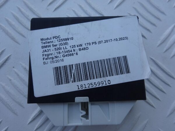 BMW STEROWNIK MODUŁ PDC ASYSTENT 66206833660 BMW STEROWNIK MODUŁ PDC ASYSTENT 66206833660