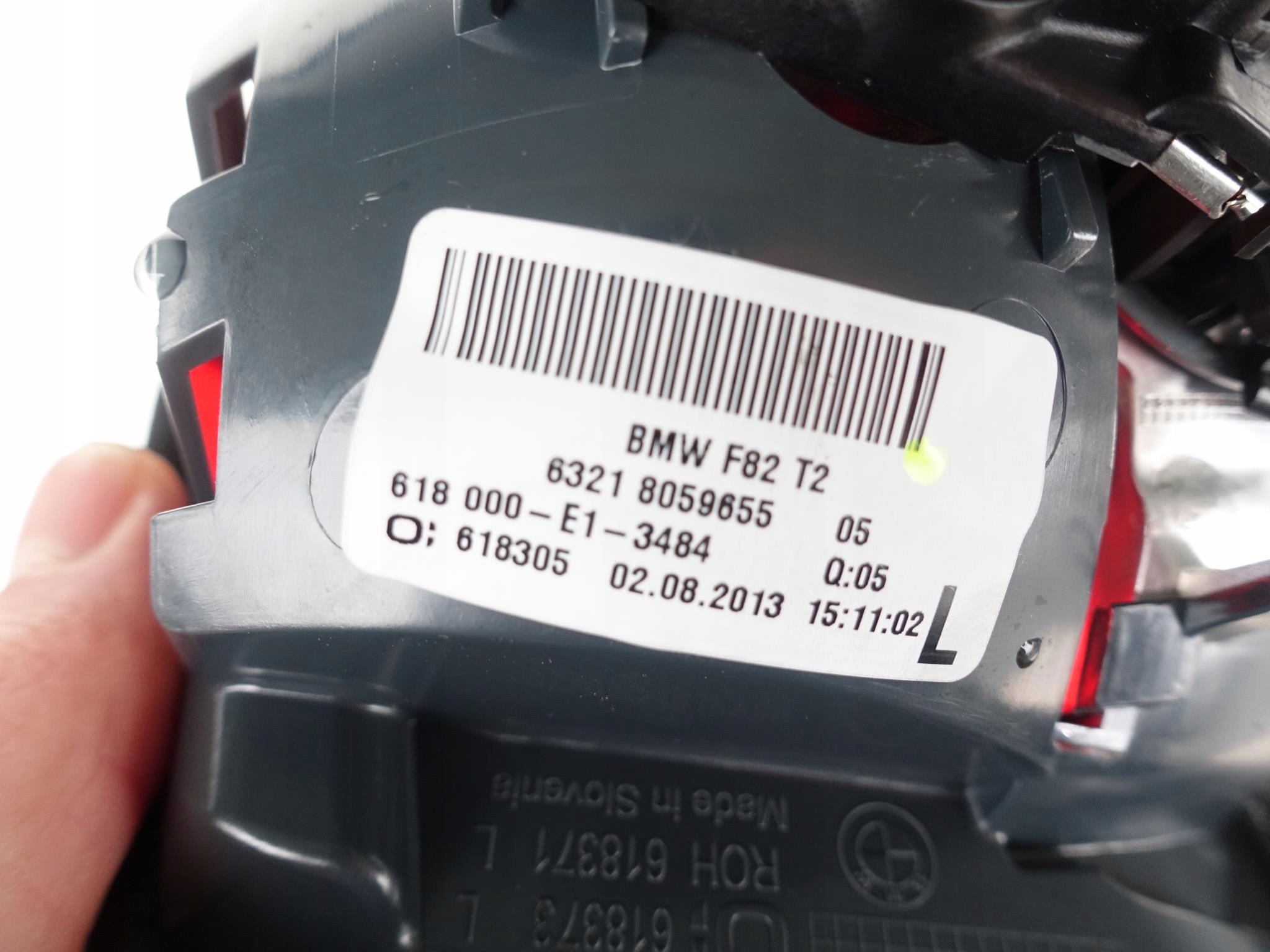 BMW M4 F82 M-POWER LED LAMPA TYŁ W KLAPĘ L LUB P BMW M4 F82 M-POWER LED LAMPA TYŁ W KLAPĘ L LUB P - obrazek 8