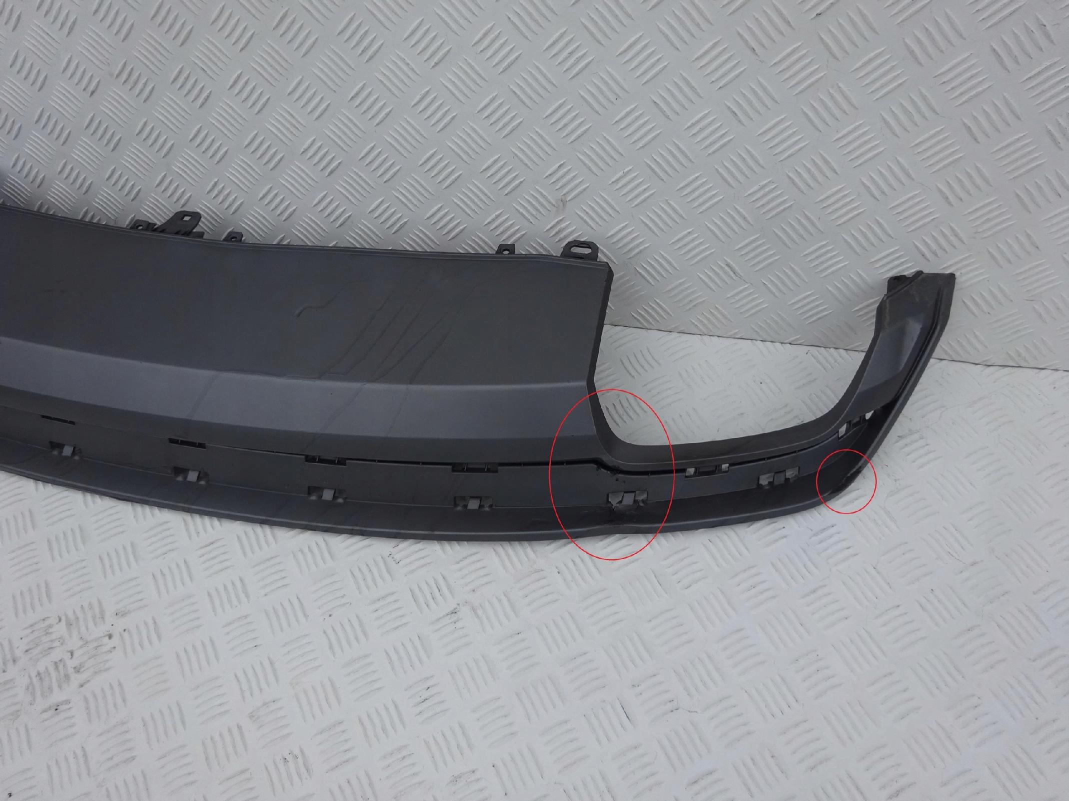 AUDI A7 4G8 LIFT S LINE 14-18 SPOJLER DYFUZOR TYŁ AUDI A7 4G8 LIFT S LINE 14-18 SPOJLER DYFUZOR TYŁ - obrazek 3