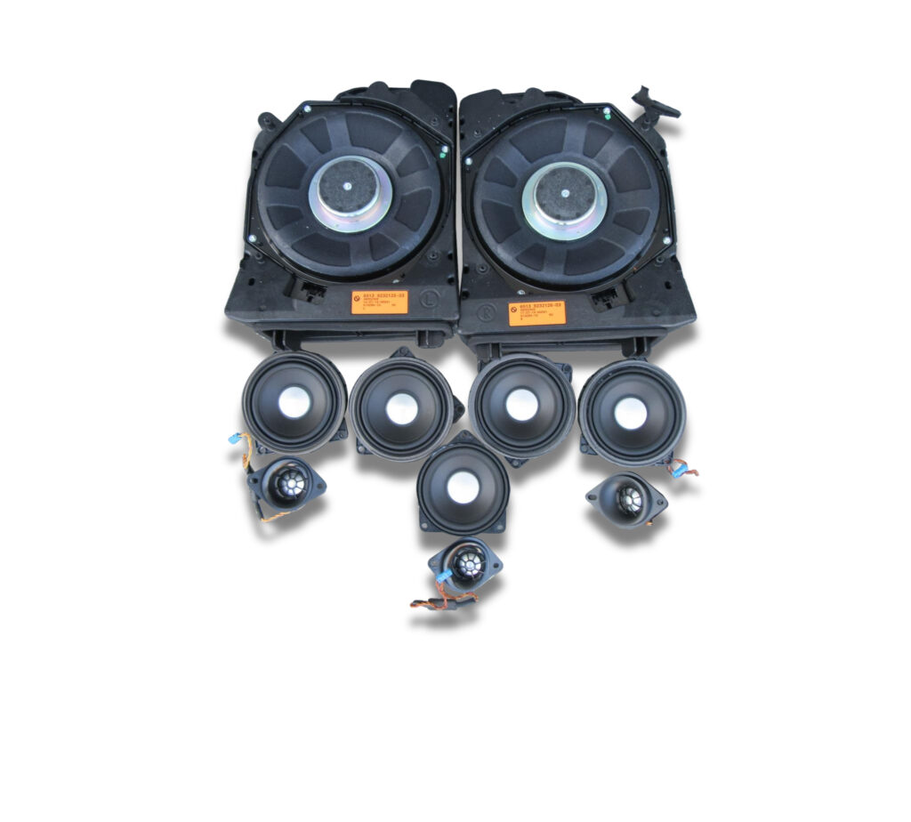 BMW F22 F23 GŁOSNIKI SUBWOOFER KOMPLET HARMAN KARD